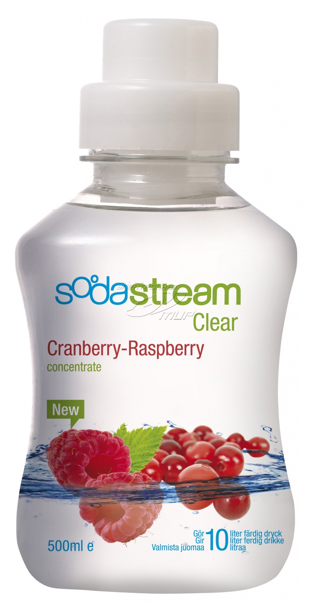 Sodastream Clear (tranebær og bringebær)