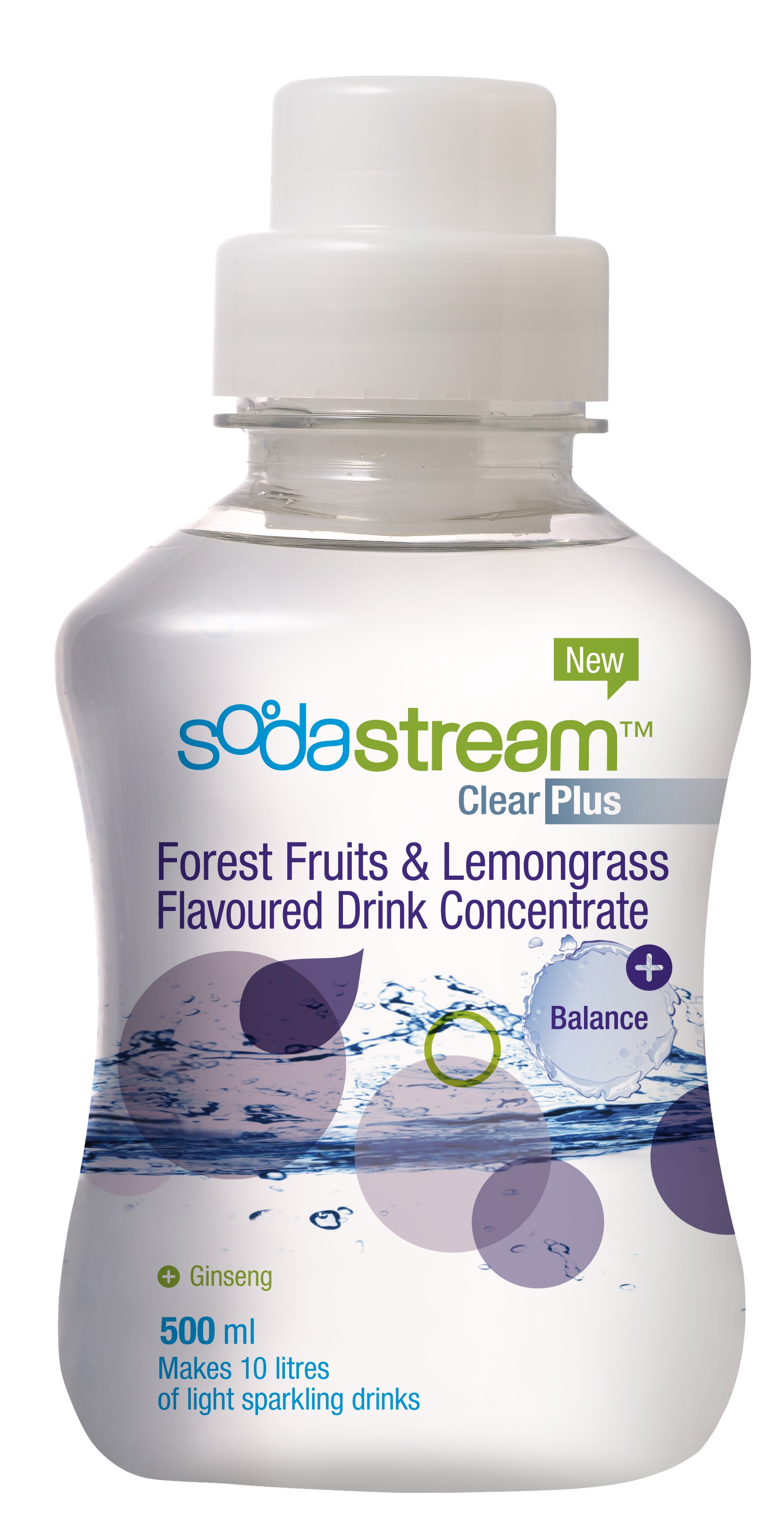 SodaStream Clear smak Forest fruit & Lemongrass