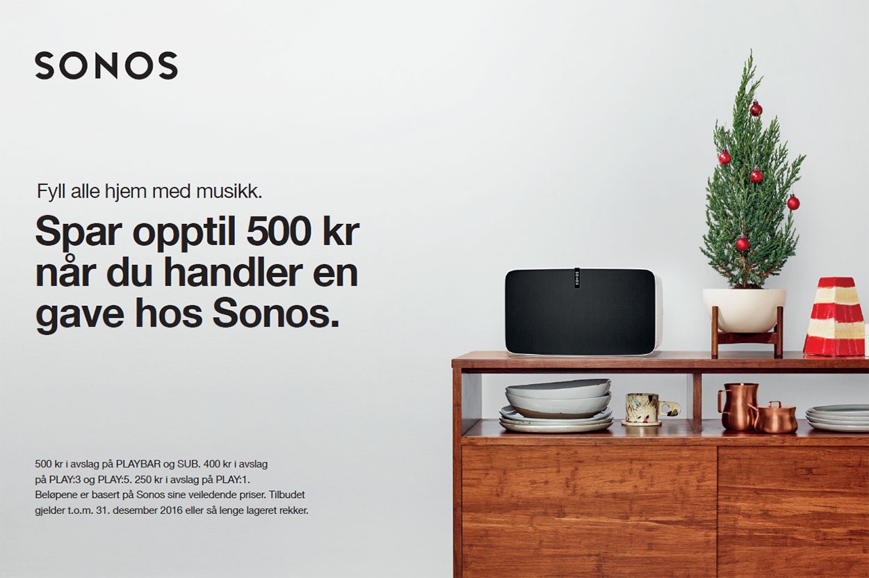 Sonos kampanje