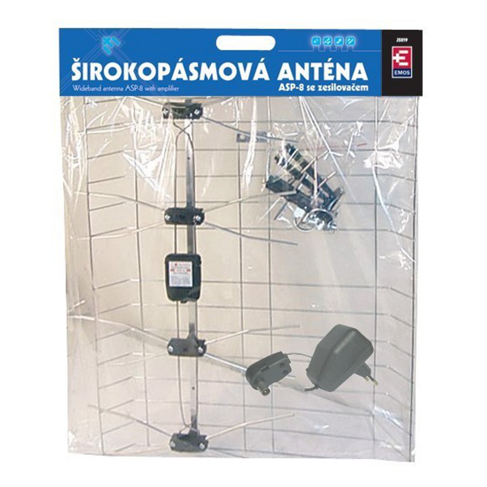Anténa ASP-8 bez zesilovače