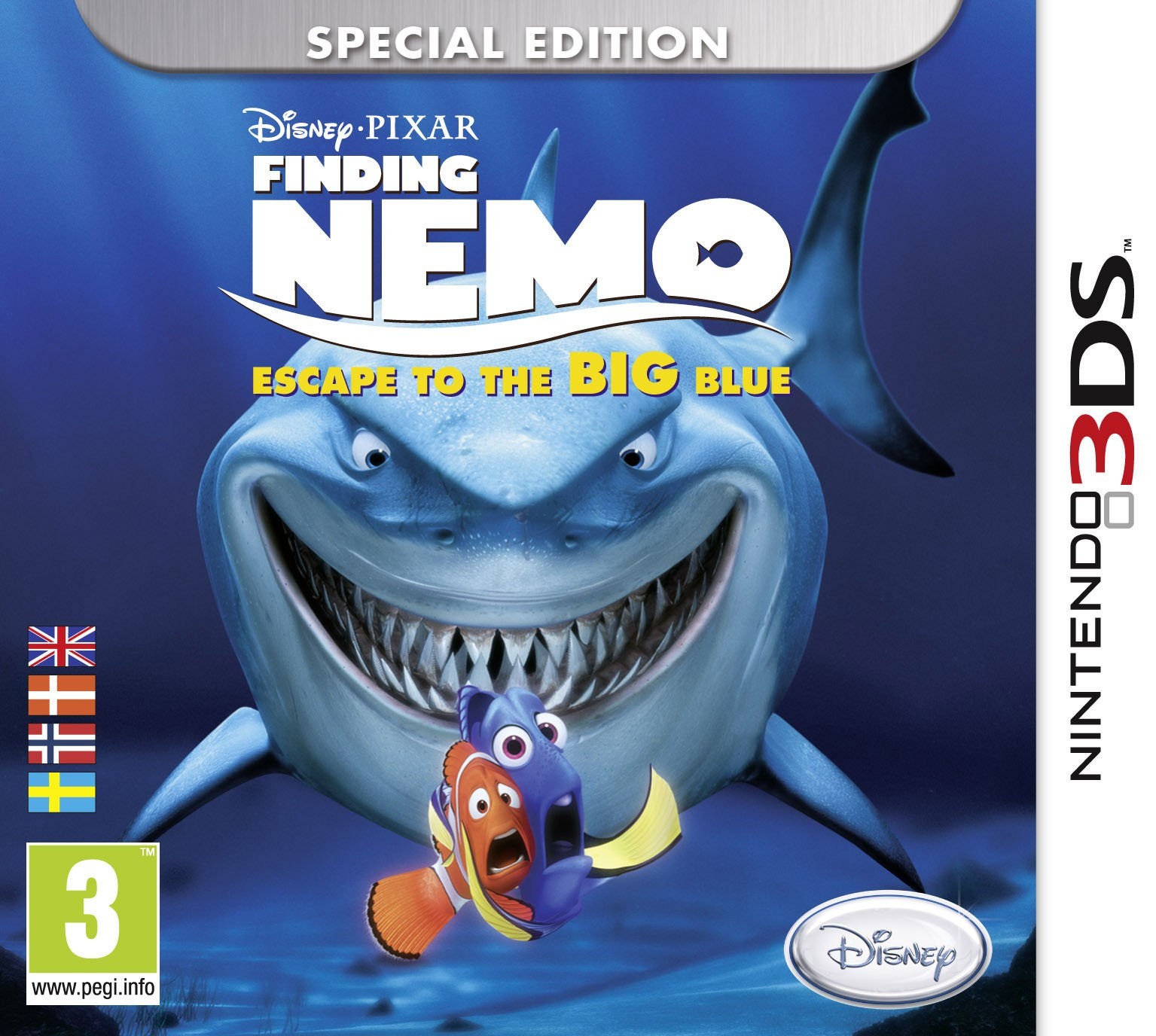 Finding Nemo: Escape to the Big Blue (3DS)