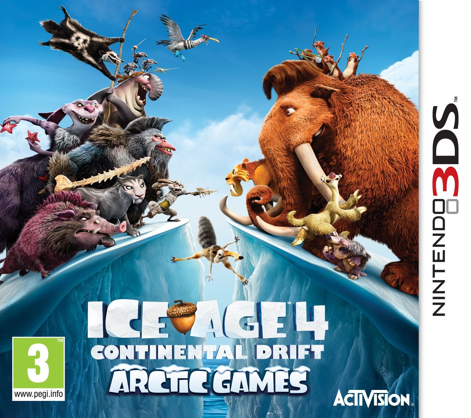 Ice Age 4: Continental Drift - Arctic Games (3DS)