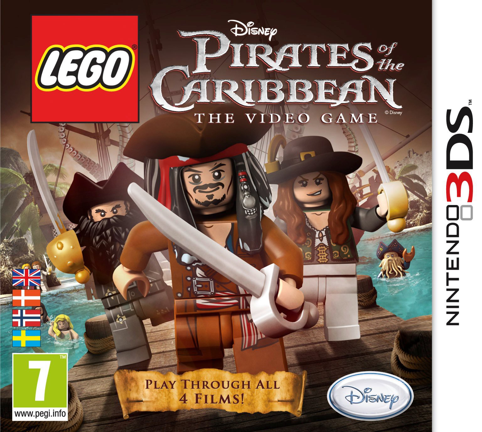 Lego: Pirates of The Caribbean (3DS)
