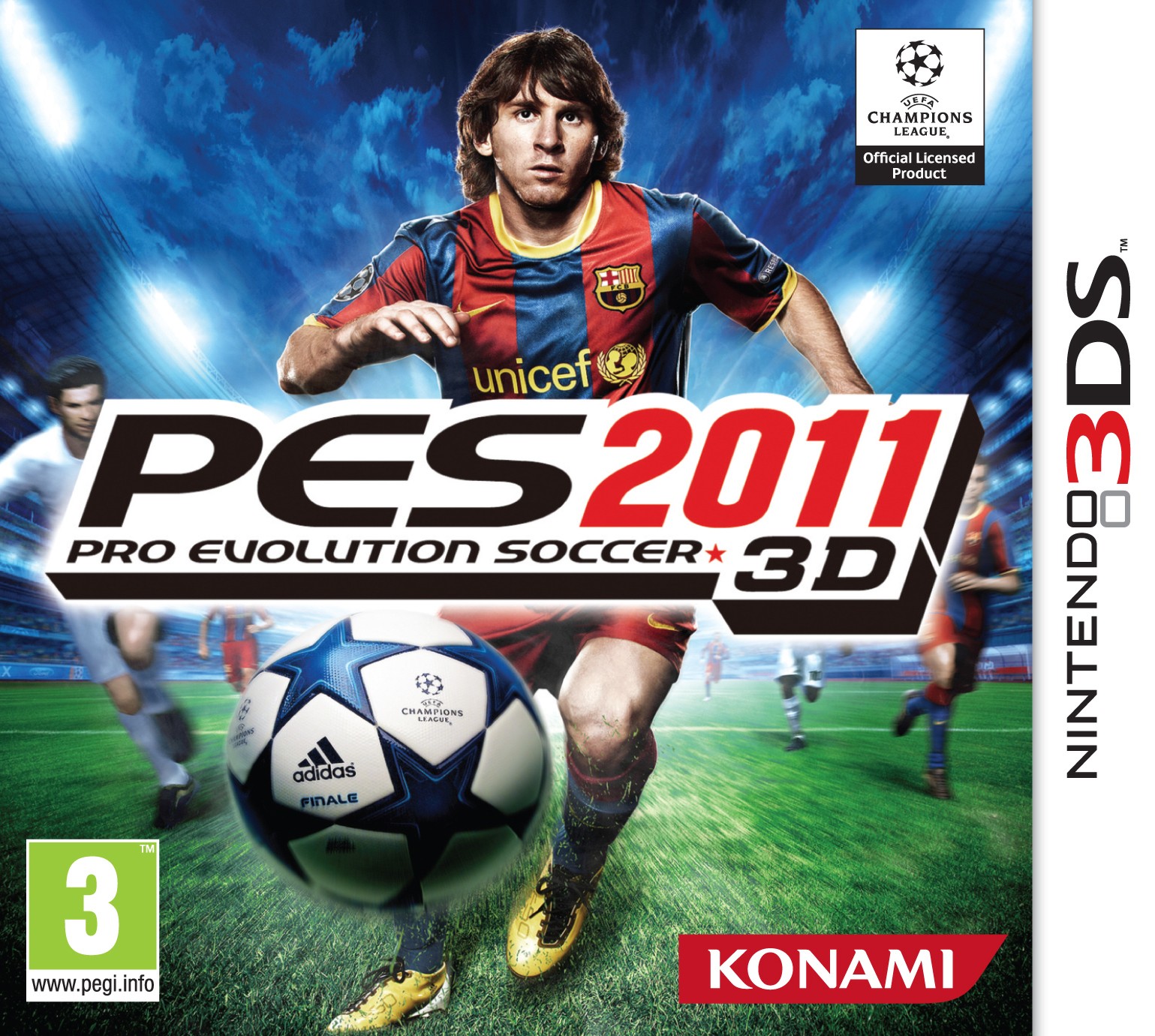 Pro Evolution Soccer 2011 3D (3DS)