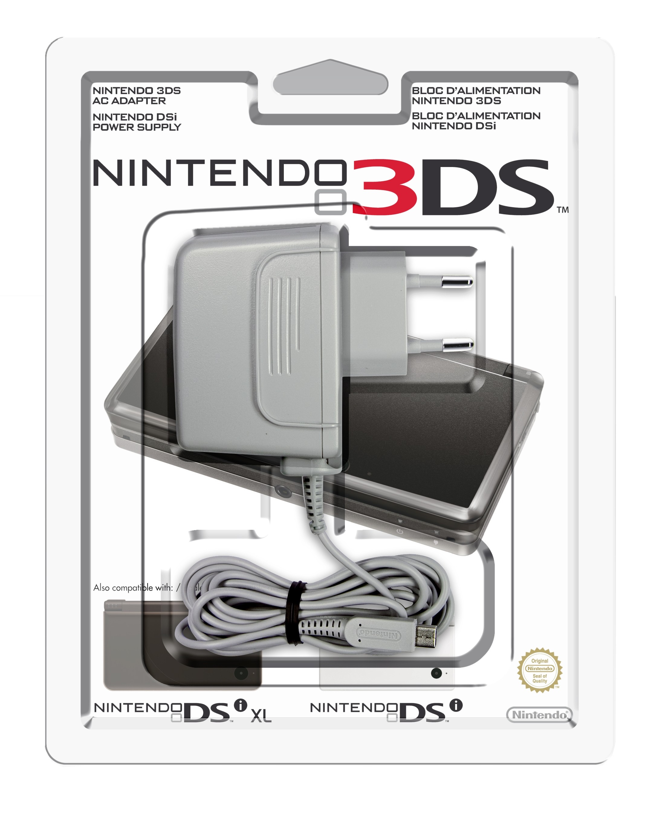 Nintendo 3DS Adapter - nab&iacute;ječka pro 3DS, DSi a DSi XL