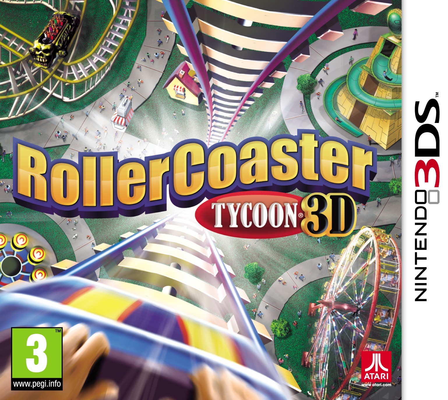 Rollercoaster Tycoon 3D (3DS)