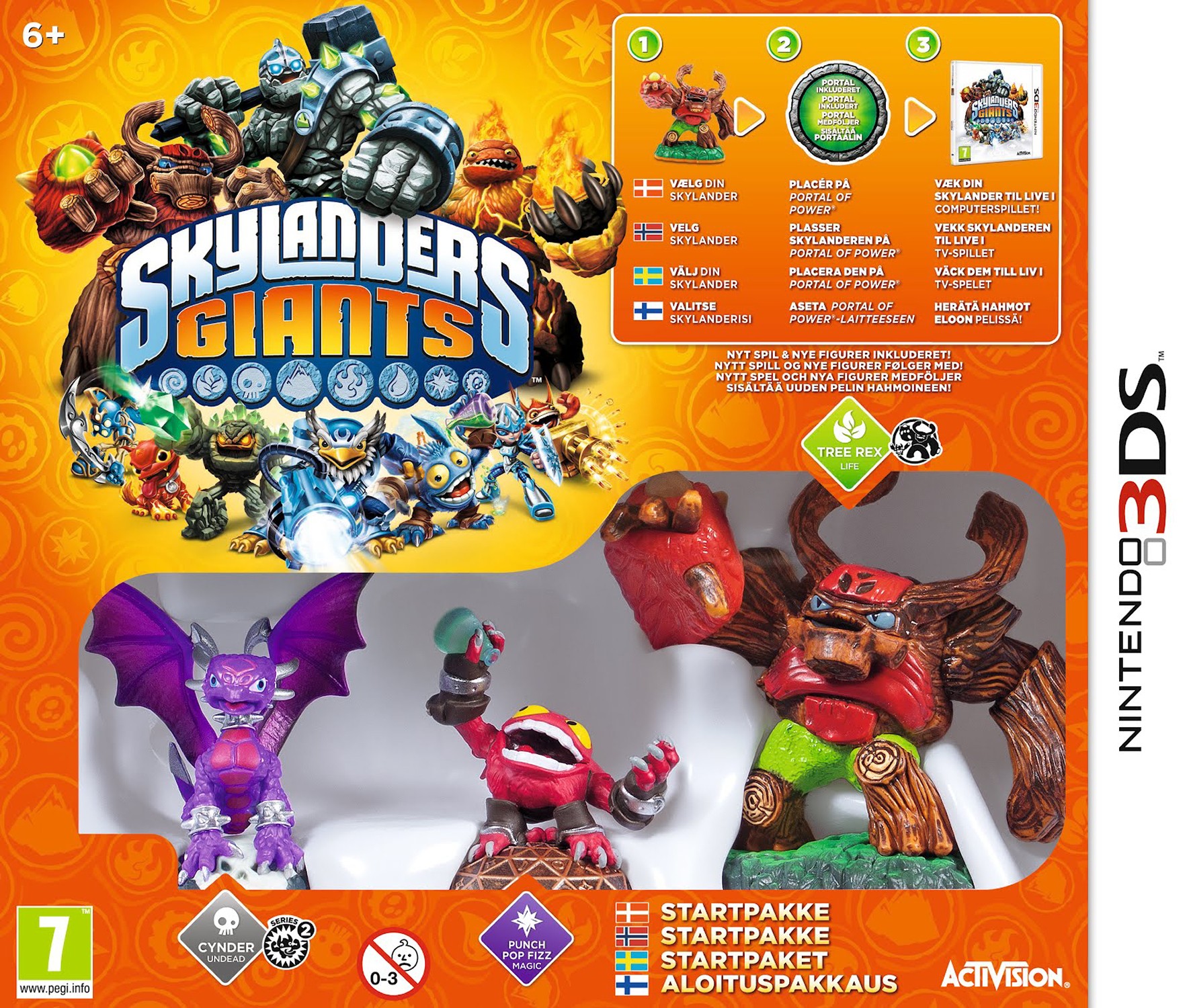 Skylanders Giants - Startpaket (3DS)