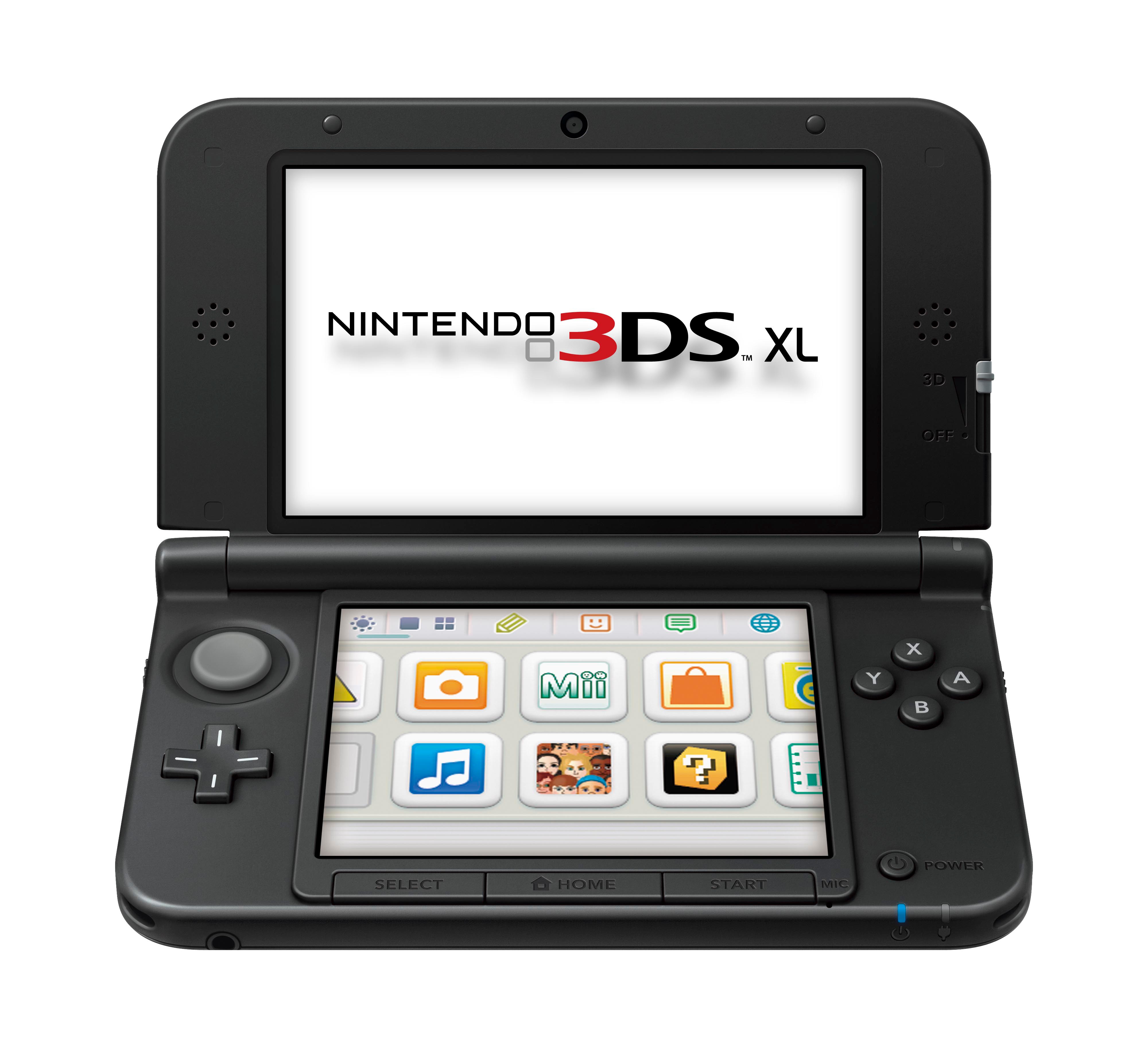 Nintendo 3DS XL Red + Black - přenosná herní konzole
