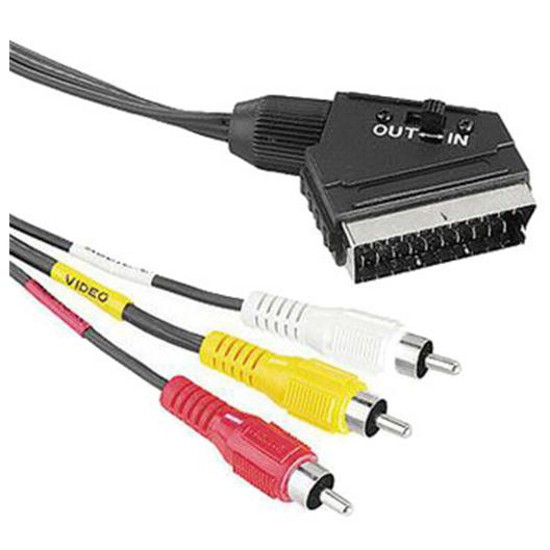 Hama 43178 - Obousměrná redukce AV 3x cinch (1,5)