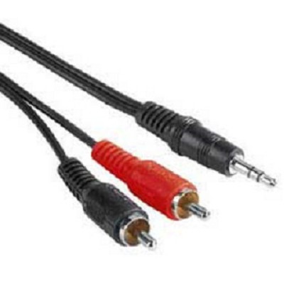 Hama 43343 - Jack 3,5mm - 2x cinch (5m)