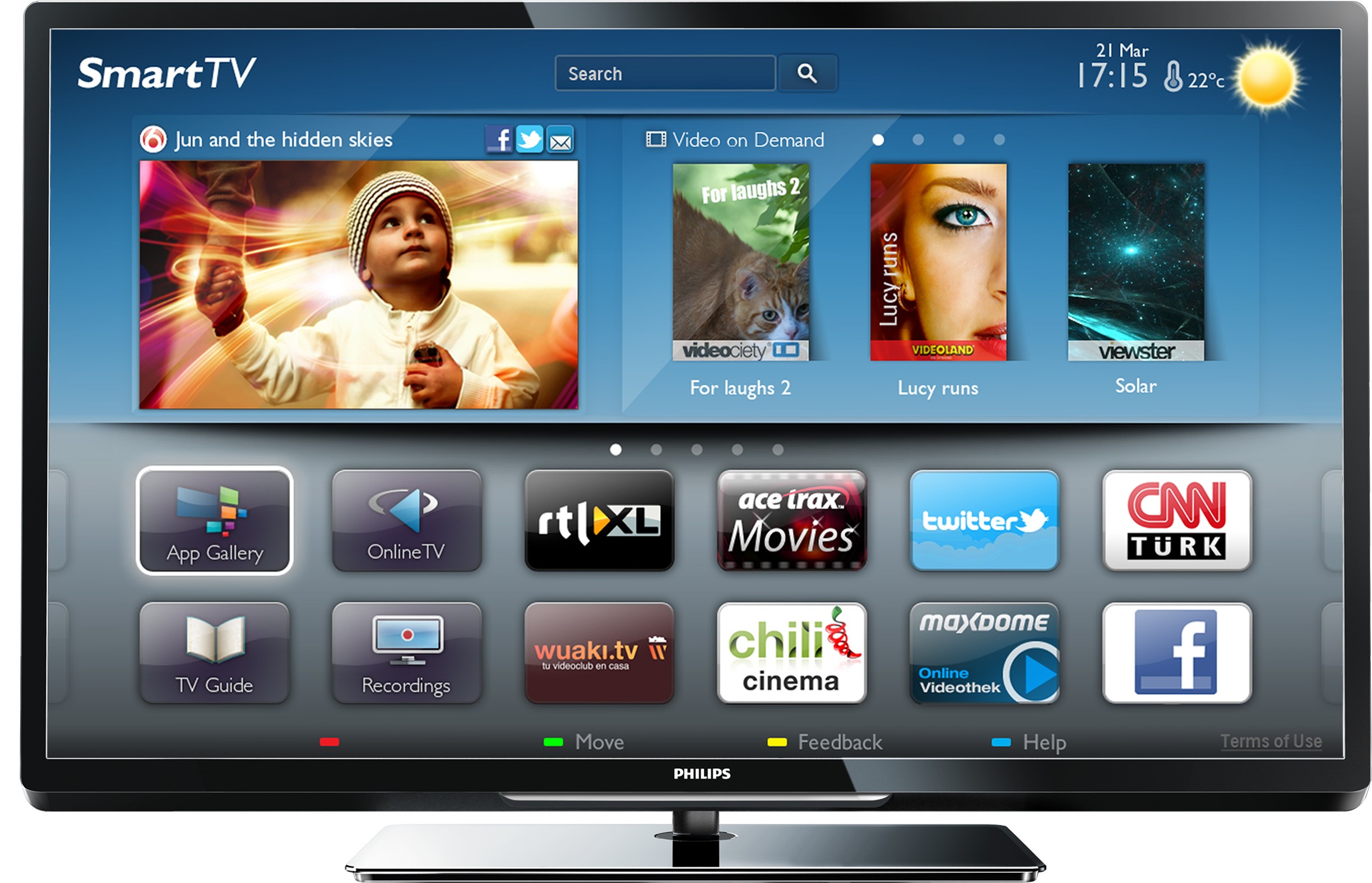 Philips 47" LED Smart-TV 47PFL4047T
