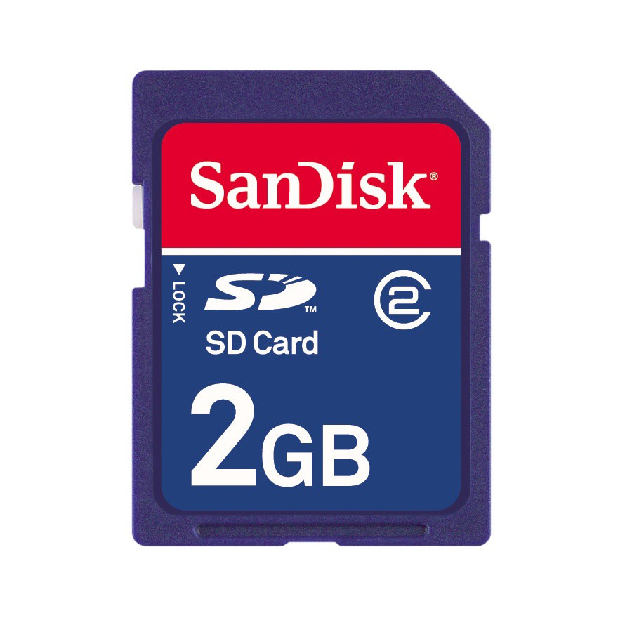 SanDisk Standard SD - paměťová karta