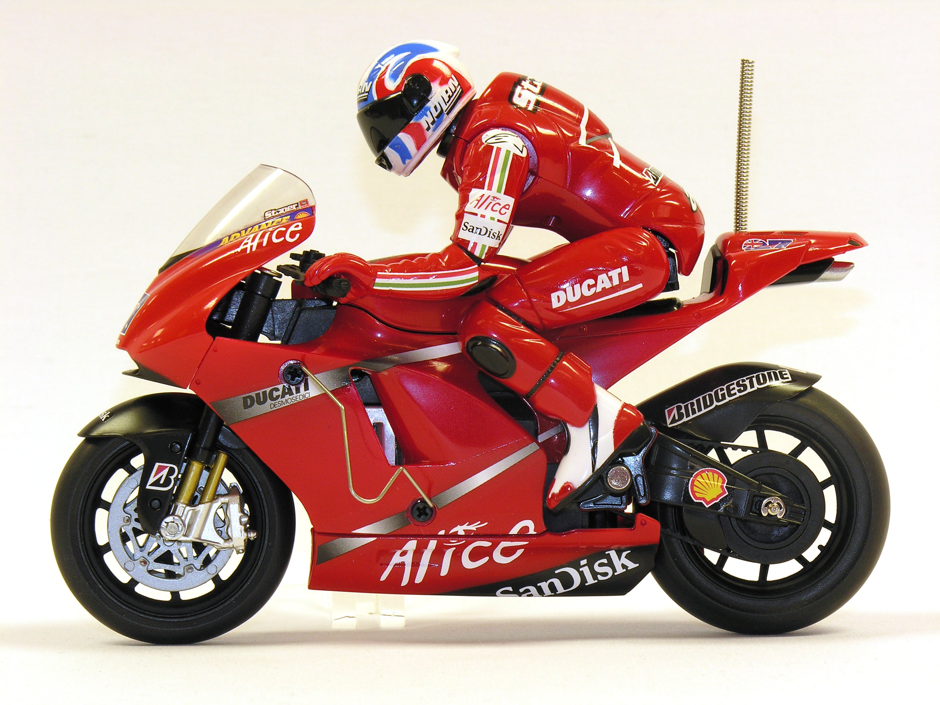 R/C motorka: Ducati-Stoner
