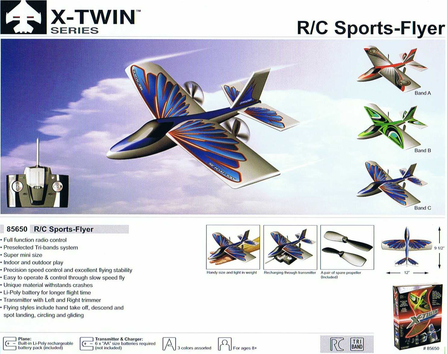 Letadlo X-Twin: Sports-Flyer