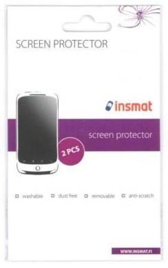 Insmat suojamuovi iPhone4 (2kpl)