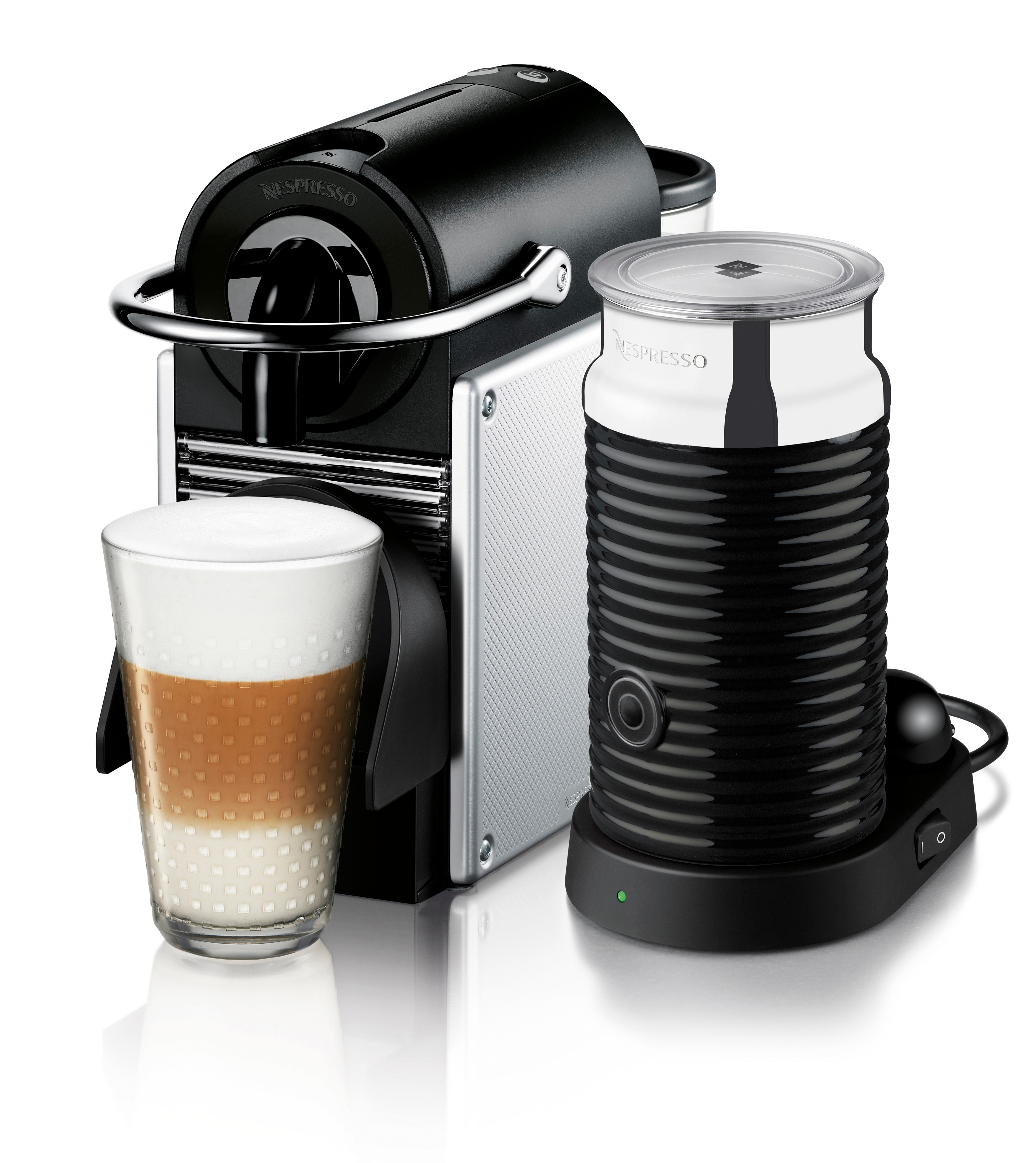 Nespresso Pixie D60 + Aeroccino 3 mælkeskummer