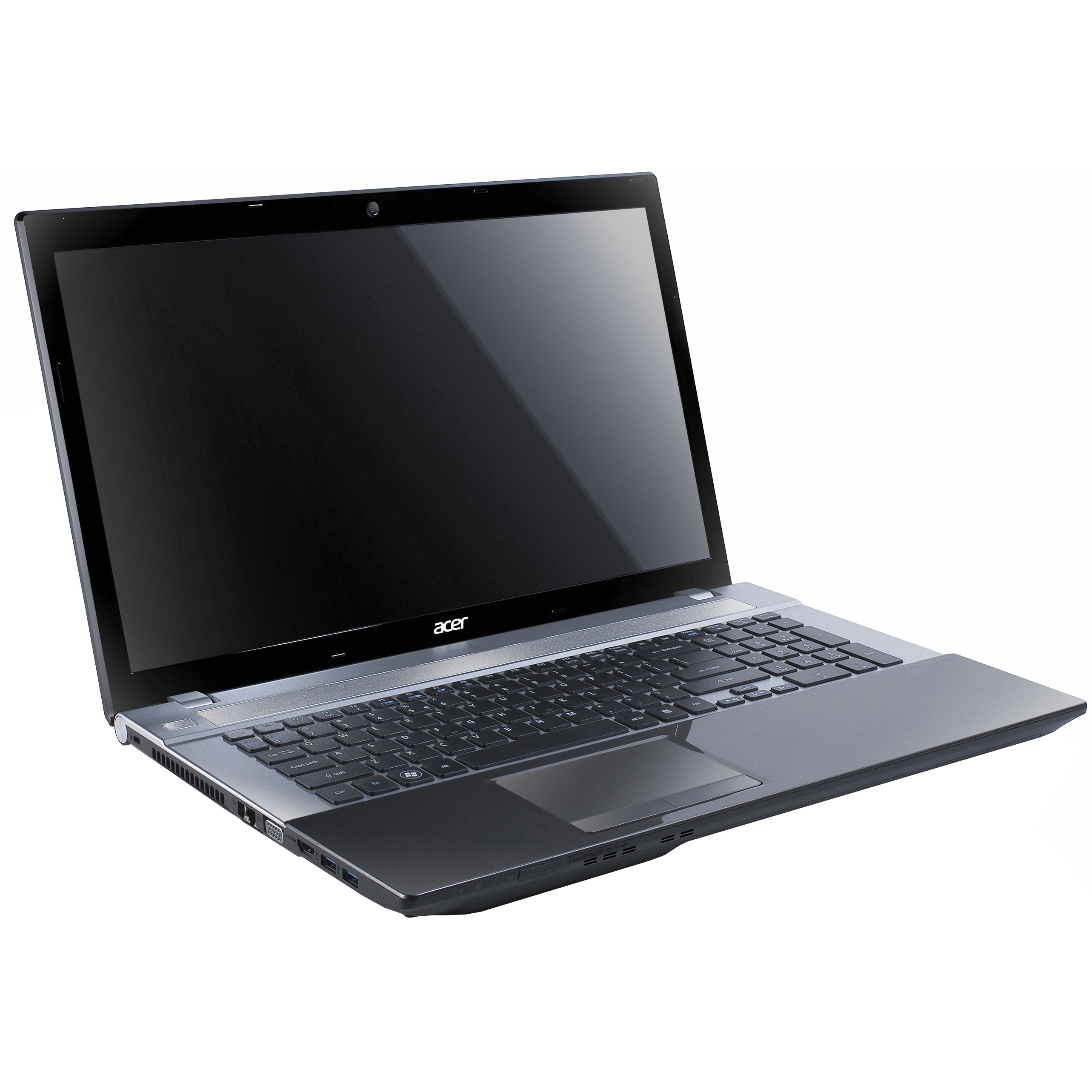 Acer Aspire V3 17.3" bærbar PC (grå)