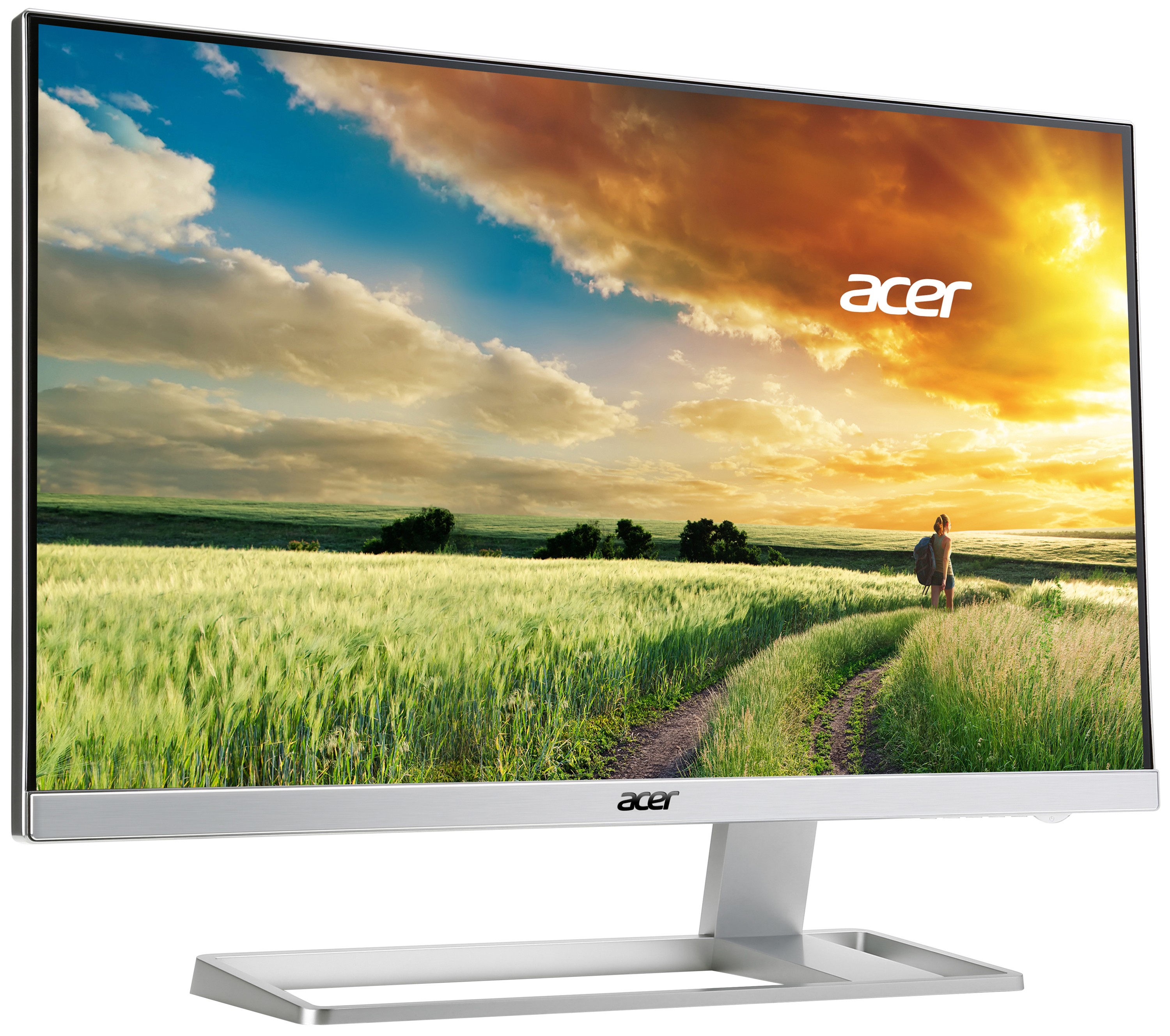 Acer S277HK 27" LED näyttö 4K (valkoinen)
