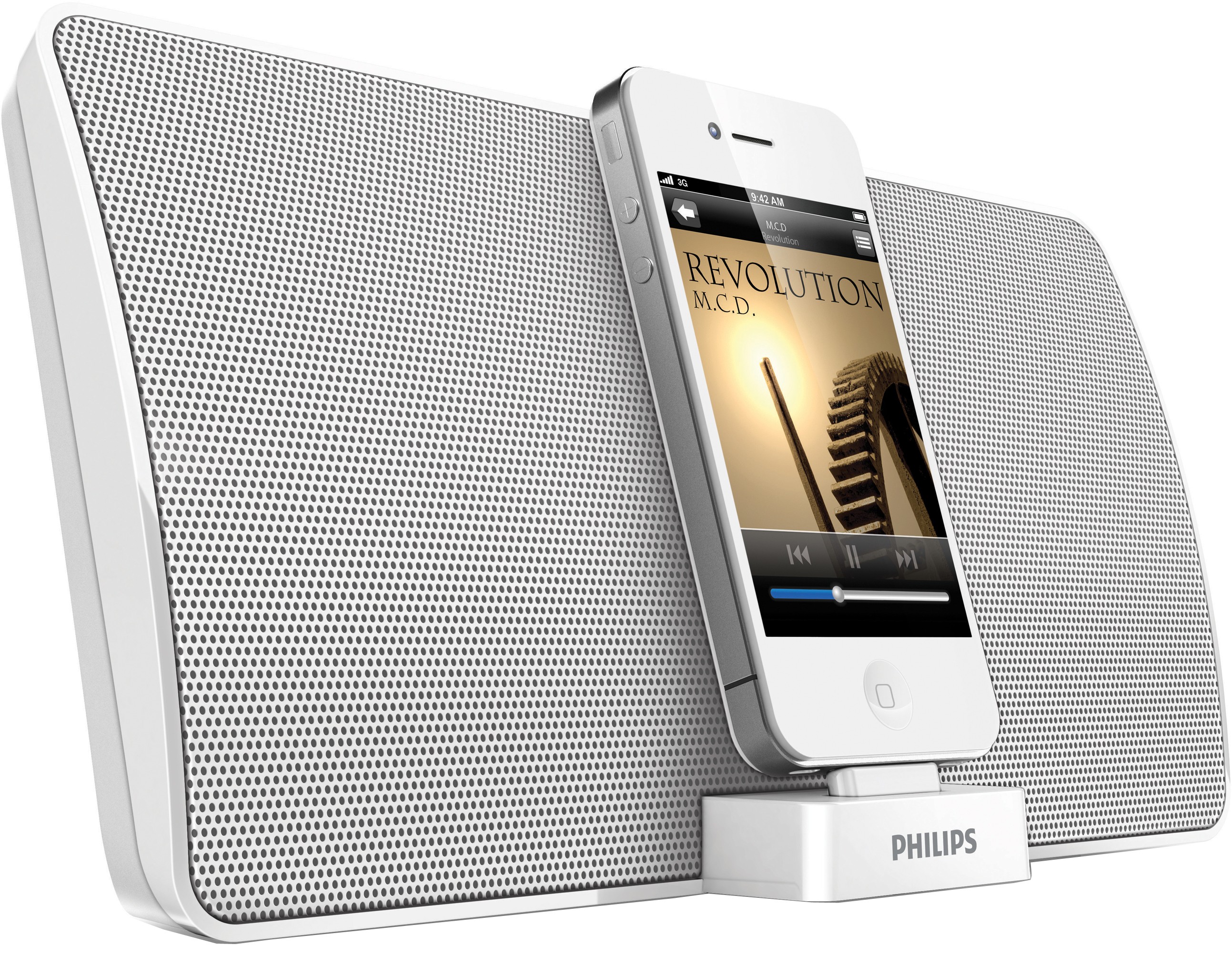 Philips dockingstasjon AD333 (hvit)