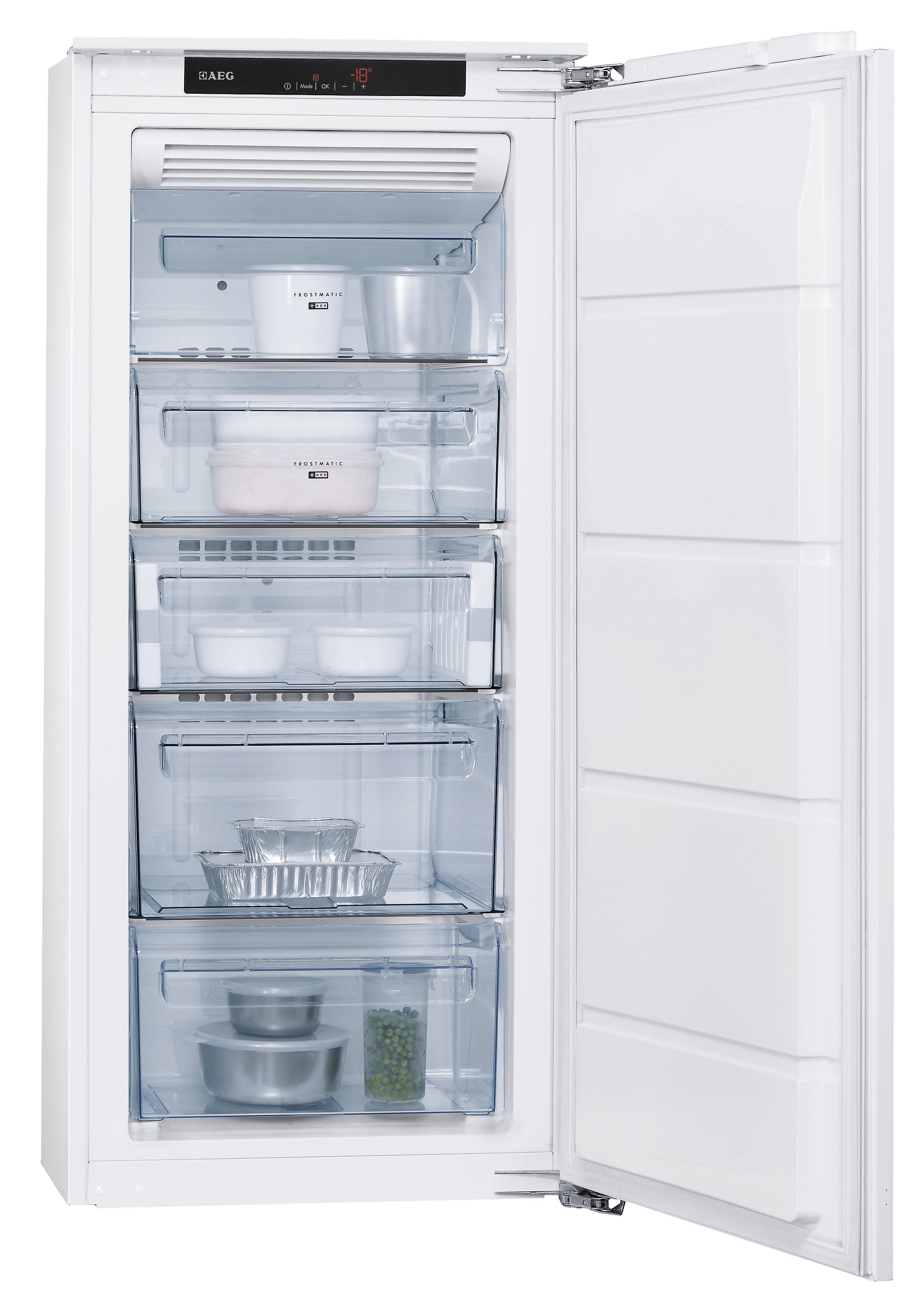 AEG fryseskap AGN71200F0 (121 cm)