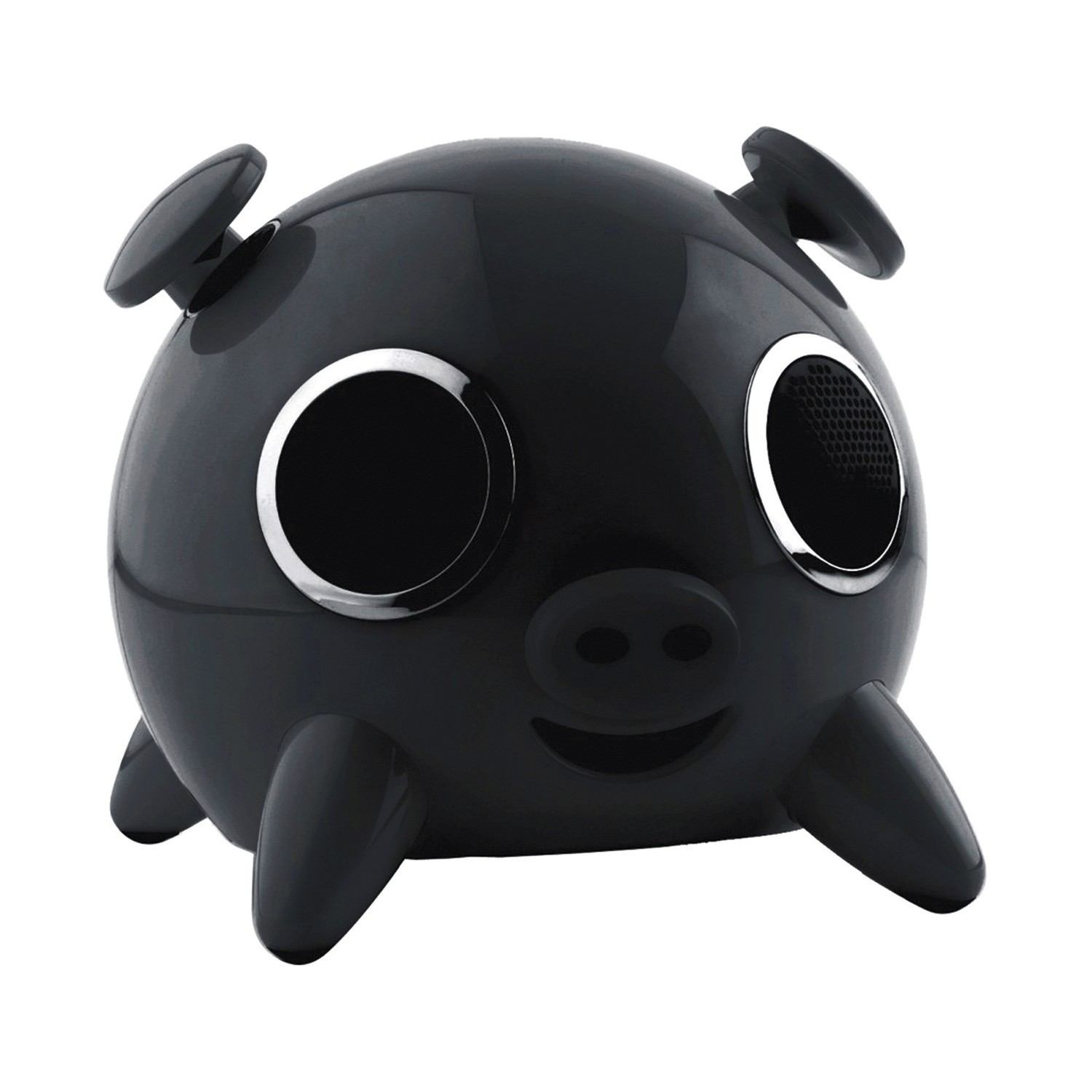 Amethyst iPig Bluetooth-høyttaler (sort)