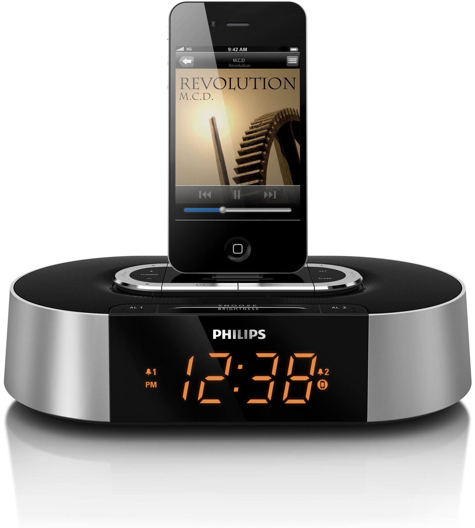 Philips kelloradio ipod telakointiasemalla AJ7030D