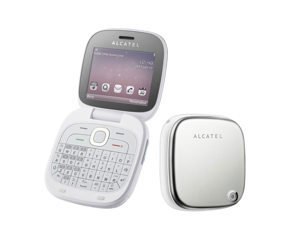 Alcatel OT 810 (chróm) – mobil