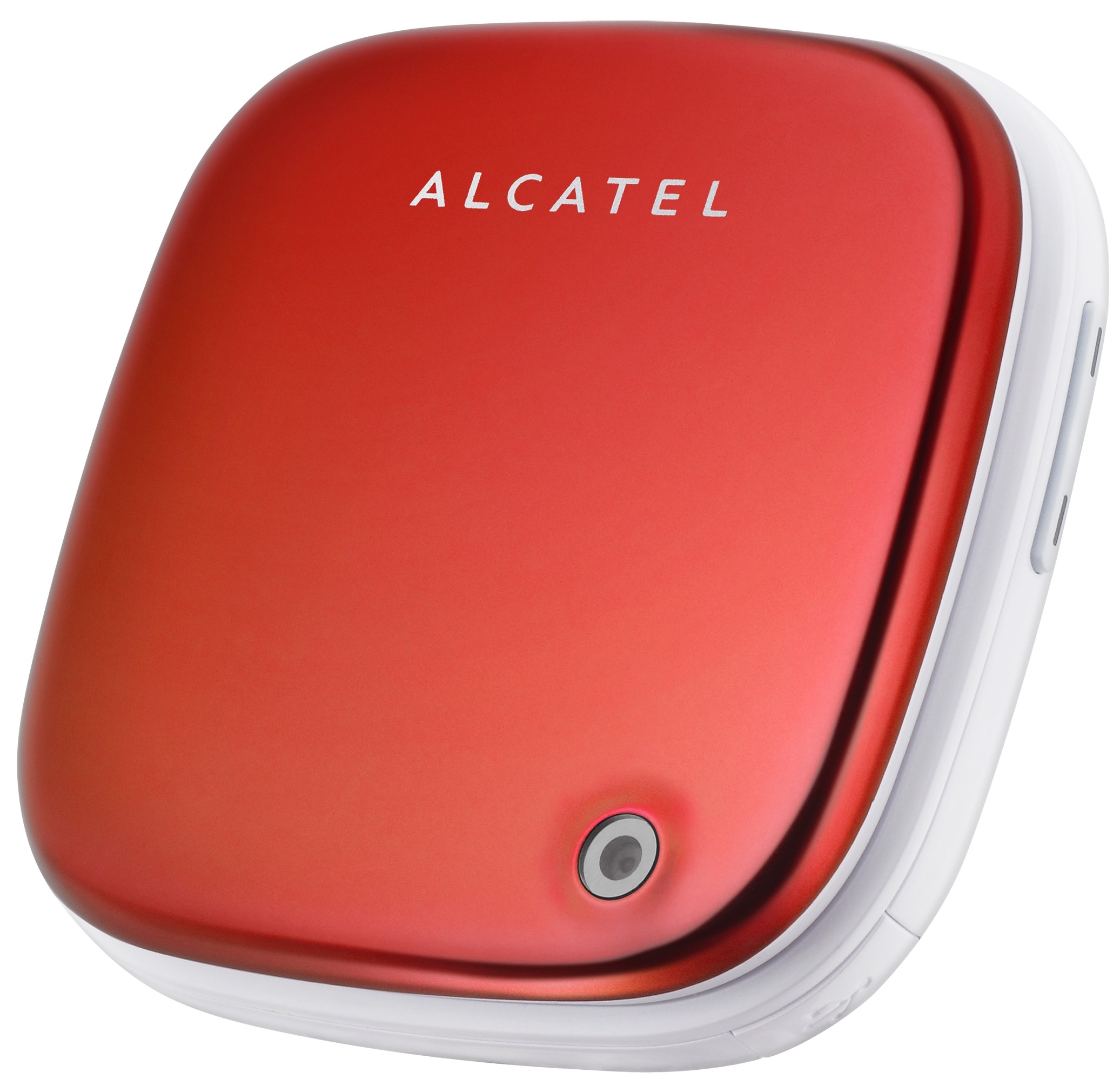 Alcatel OT 810 (červeno-biely) – mobil