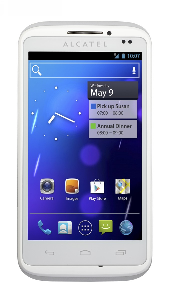 Alcatel OT-993 Dual (bílý) – mobil