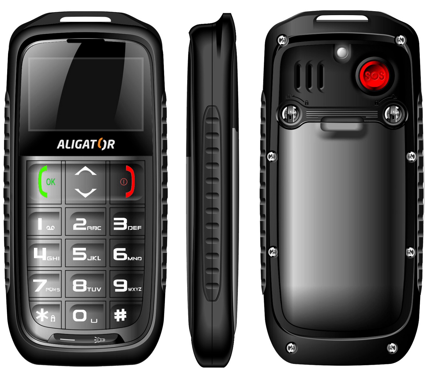 Aligator R5 Outdoor strieborn&yacute; (silver) - mobil