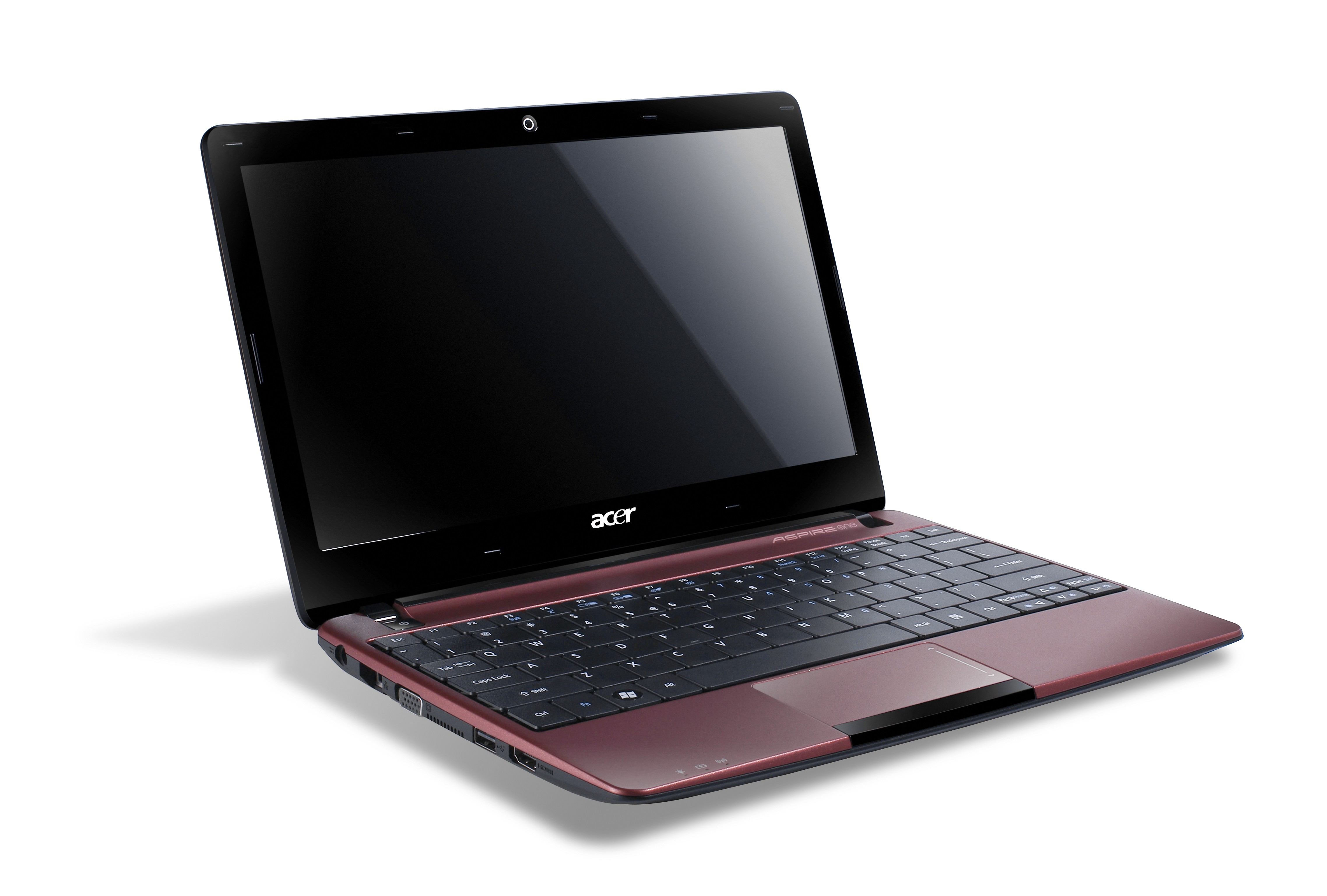 Acer Aspire One 722, LU.SG302.040, červen&yacute;, netbook