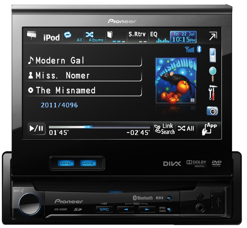 Pioneer Bilstereo AVH-6300BT