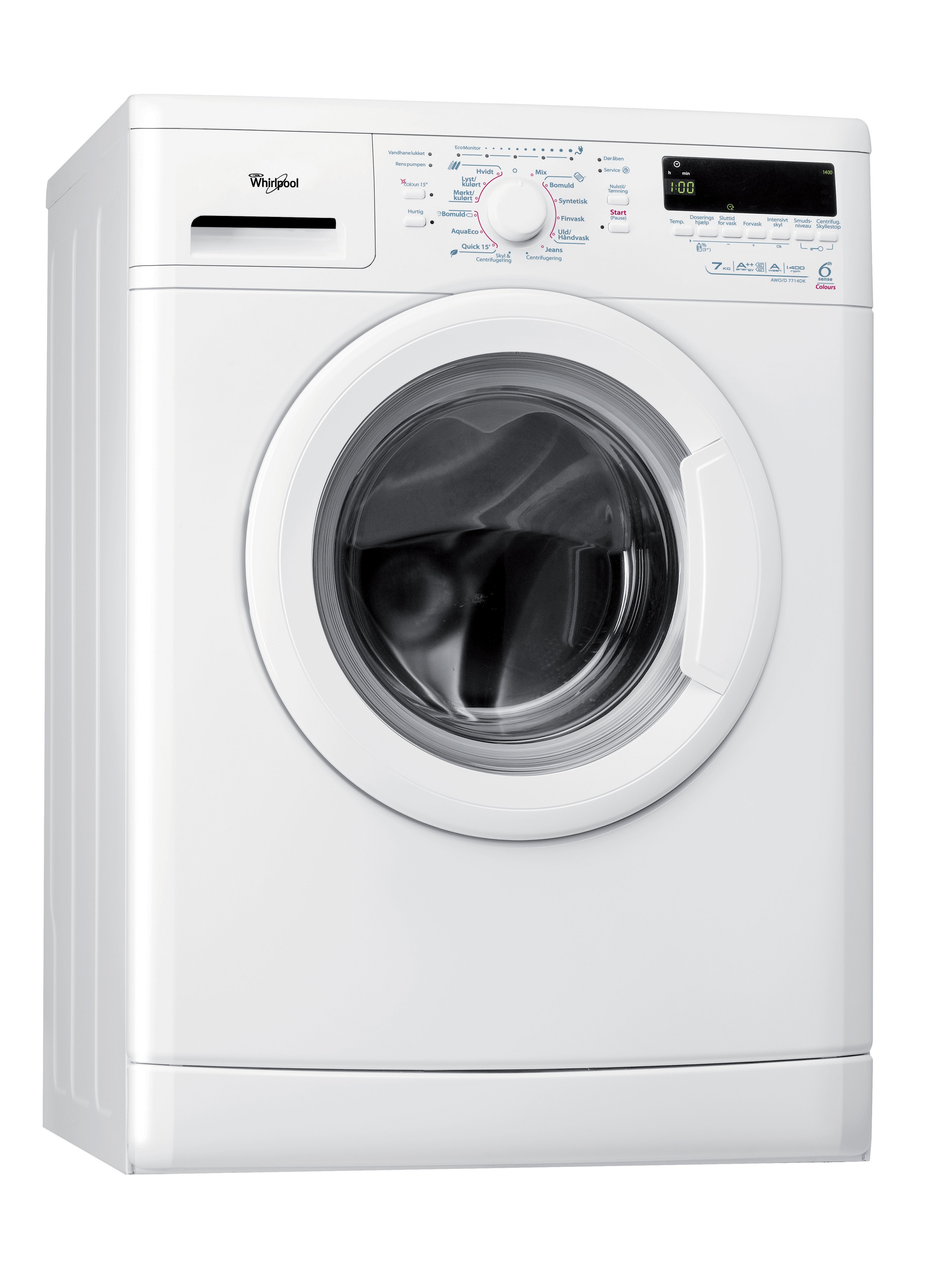 Whirlpool vaskemaskin AWOD 7000
