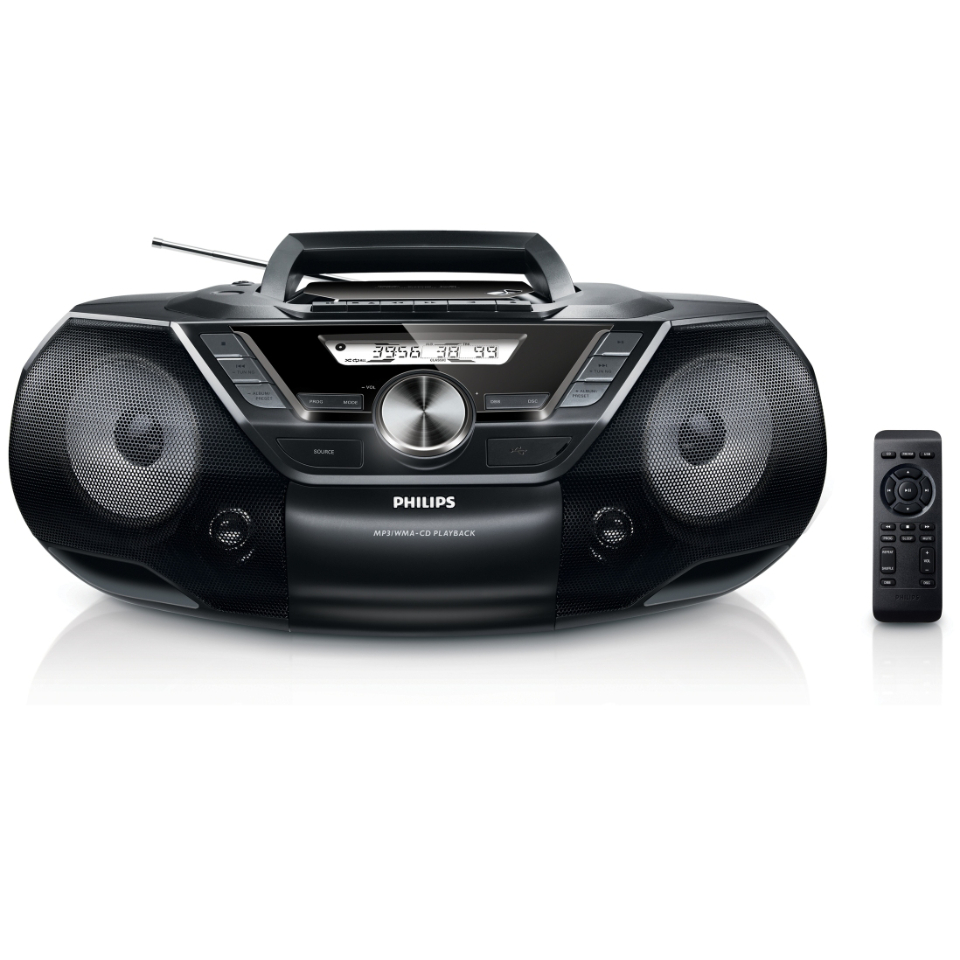 Philips AZ787/12 Boombox CD-soitin