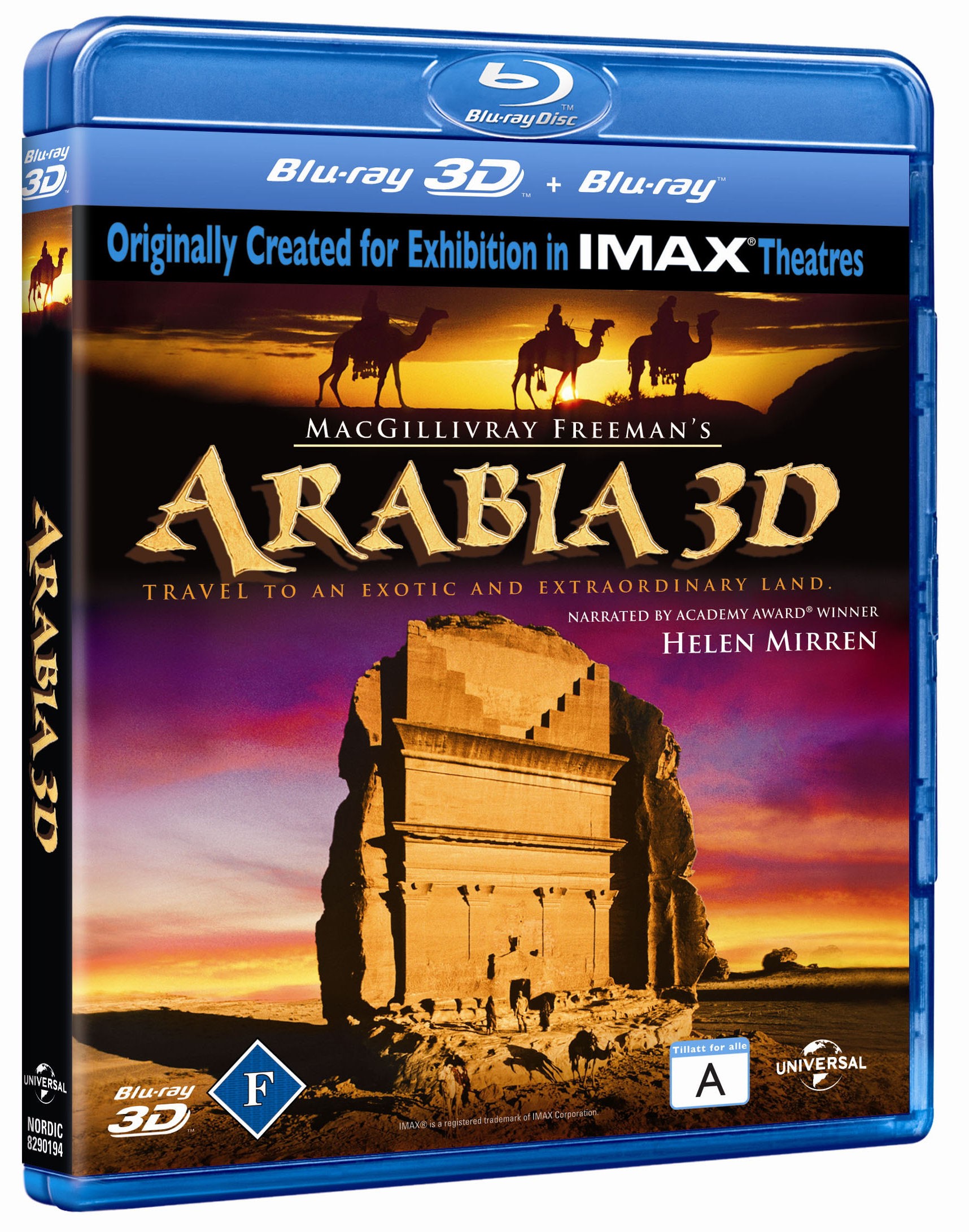 Arabia 3D (3D Blu-ray + Blu-ray)