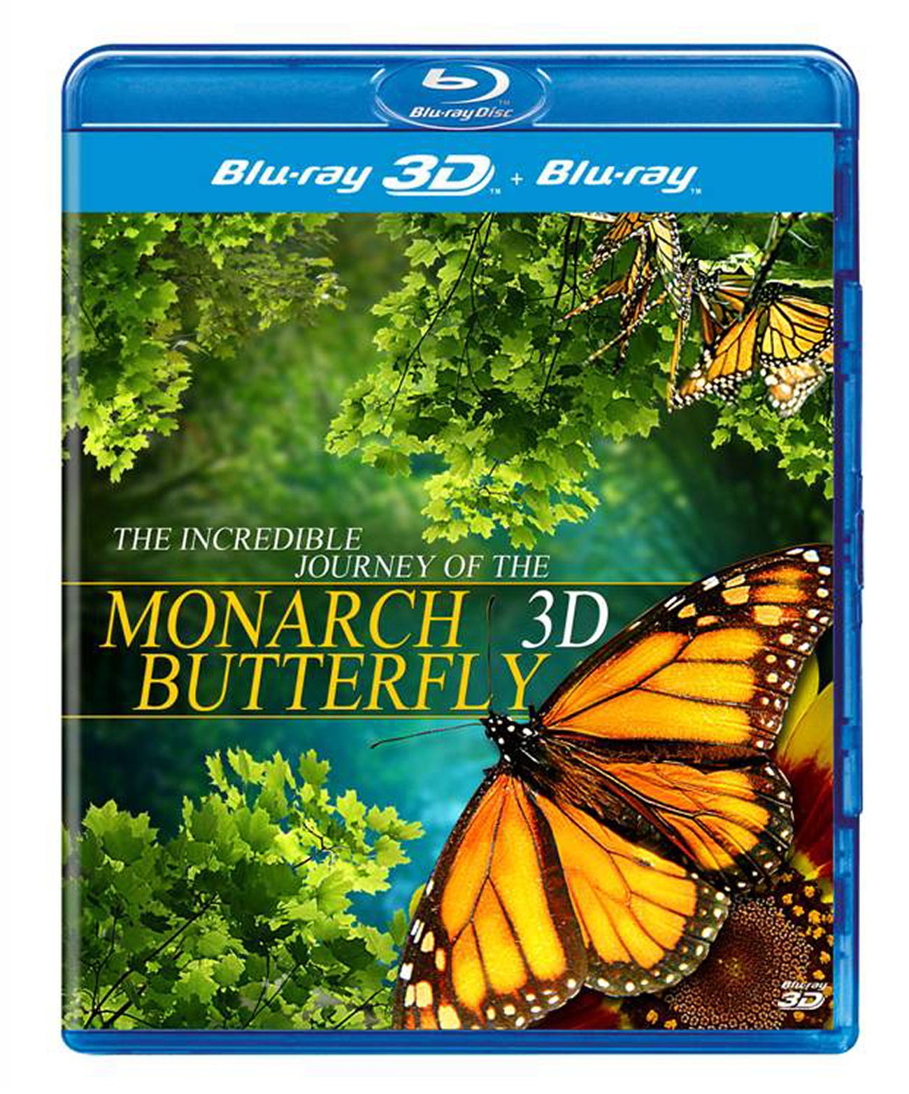 Monarch Butterfly 3D (3D Blu-ray + Blu-ray)
