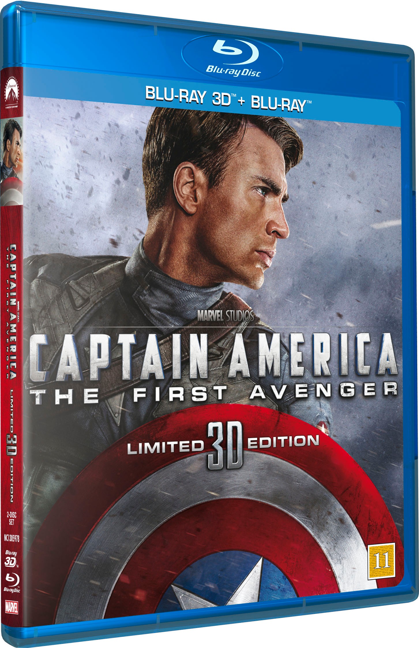 Captain America: The First Avenger (3D Blu-ray)