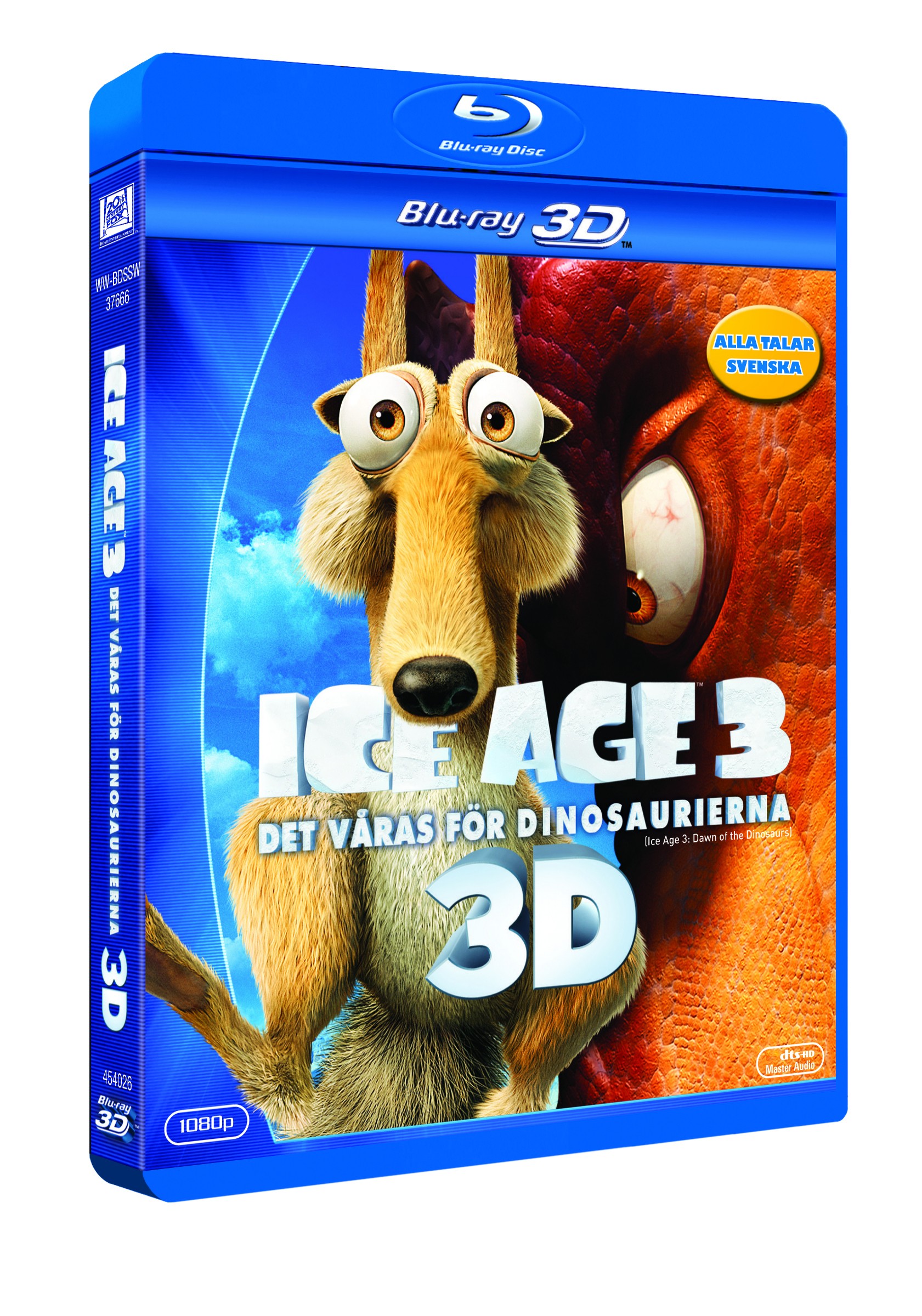 Ice Age 3 - Det v&aring;ras f&ouml;r dinosaurierna (3D Blu-r