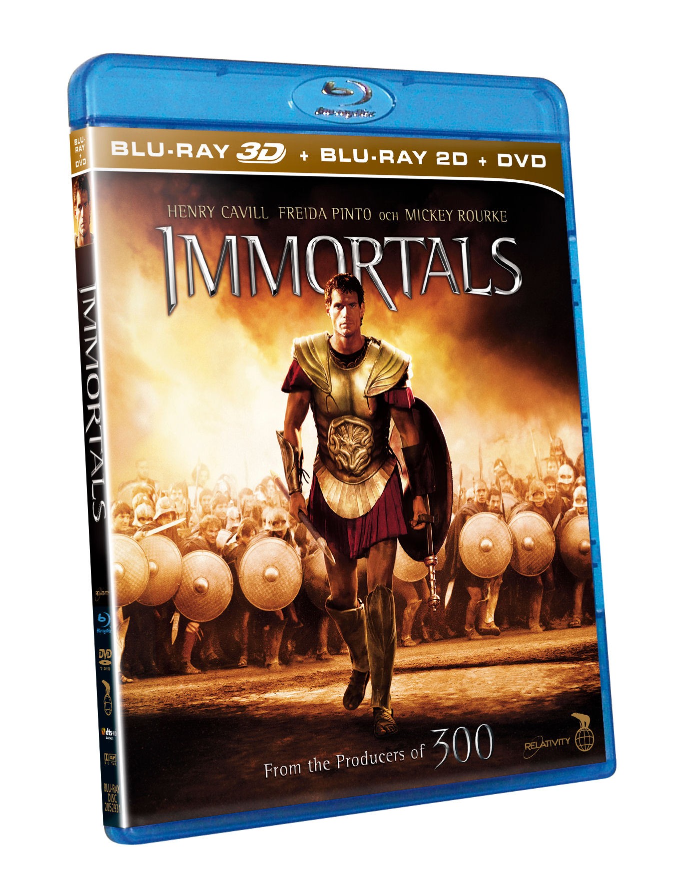 Immortals (3D Blu-ray)