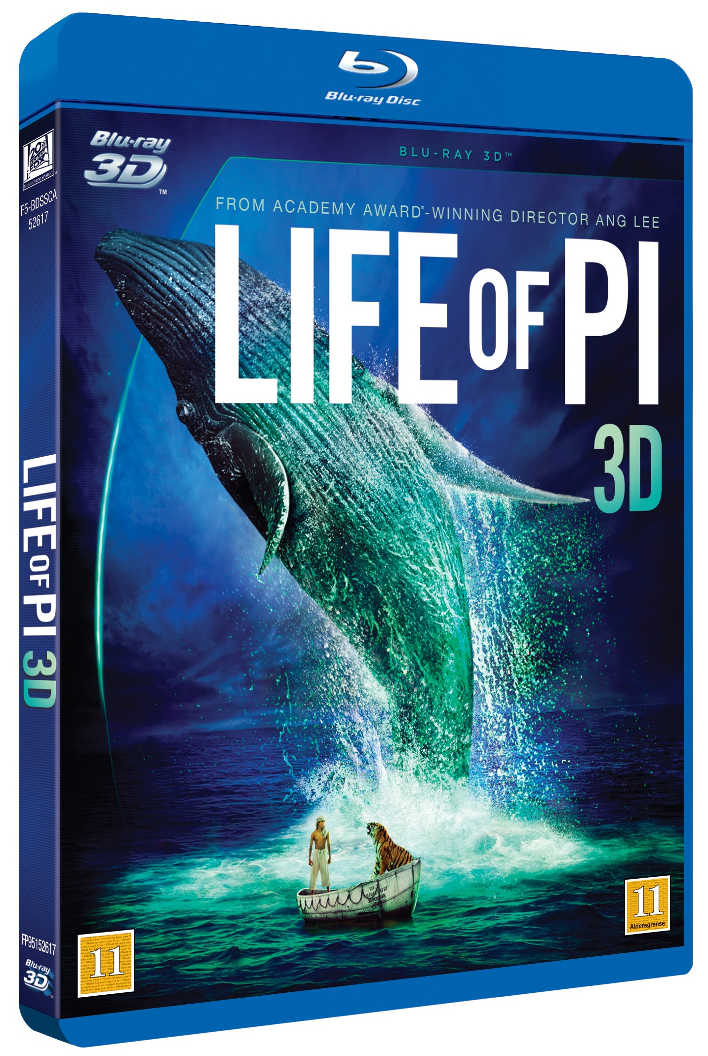 Life of Pi (3D Blu-ray + Blu-ray + DVD + Digital Copy)