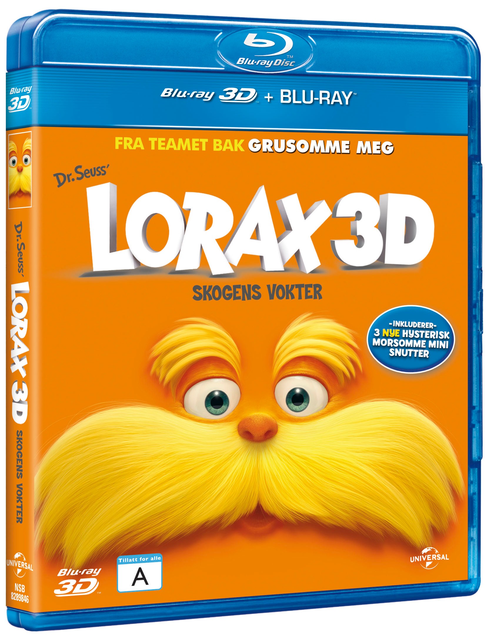 Lorax: Skogens Vokter (3D Blu-ray)
