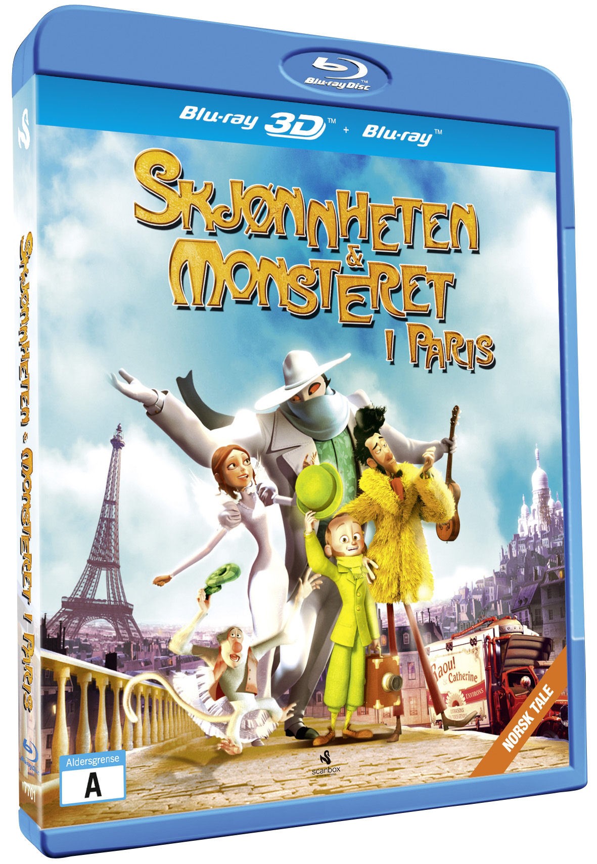 Skjønnheten og monsteret i Paris (3D Blu-ray)