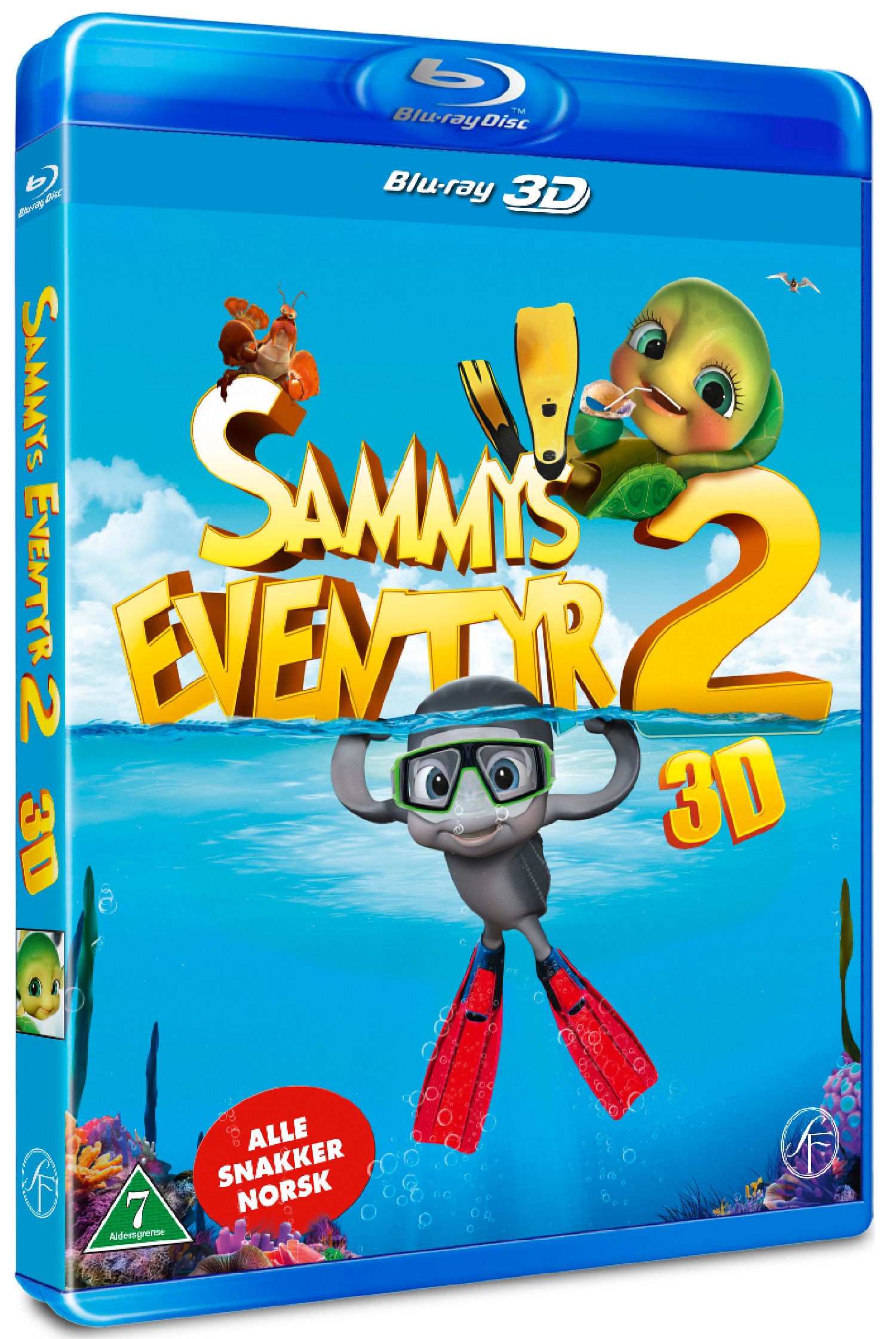 Sammy 2: På nye eventyr (3D Blu-ray)
