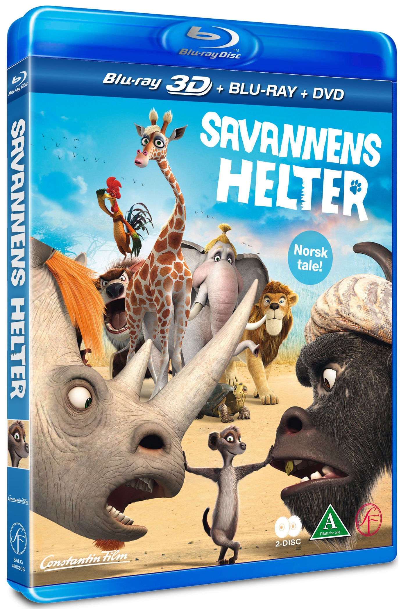 Savannens helter (3D Blu-ray)