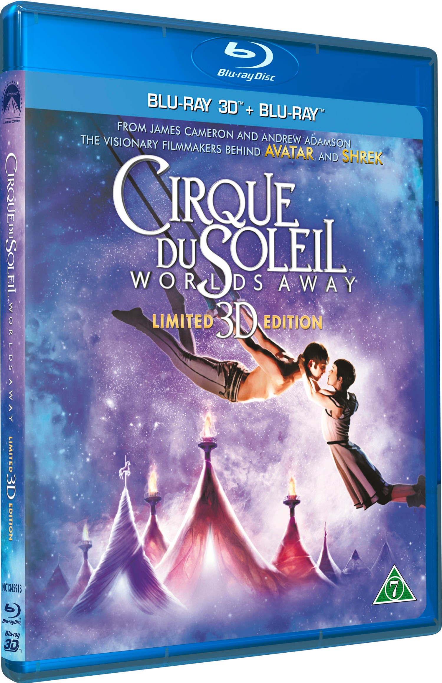 Cirque Du Soleil - Worlds Away (3D Blu-ray + Blu-ray)