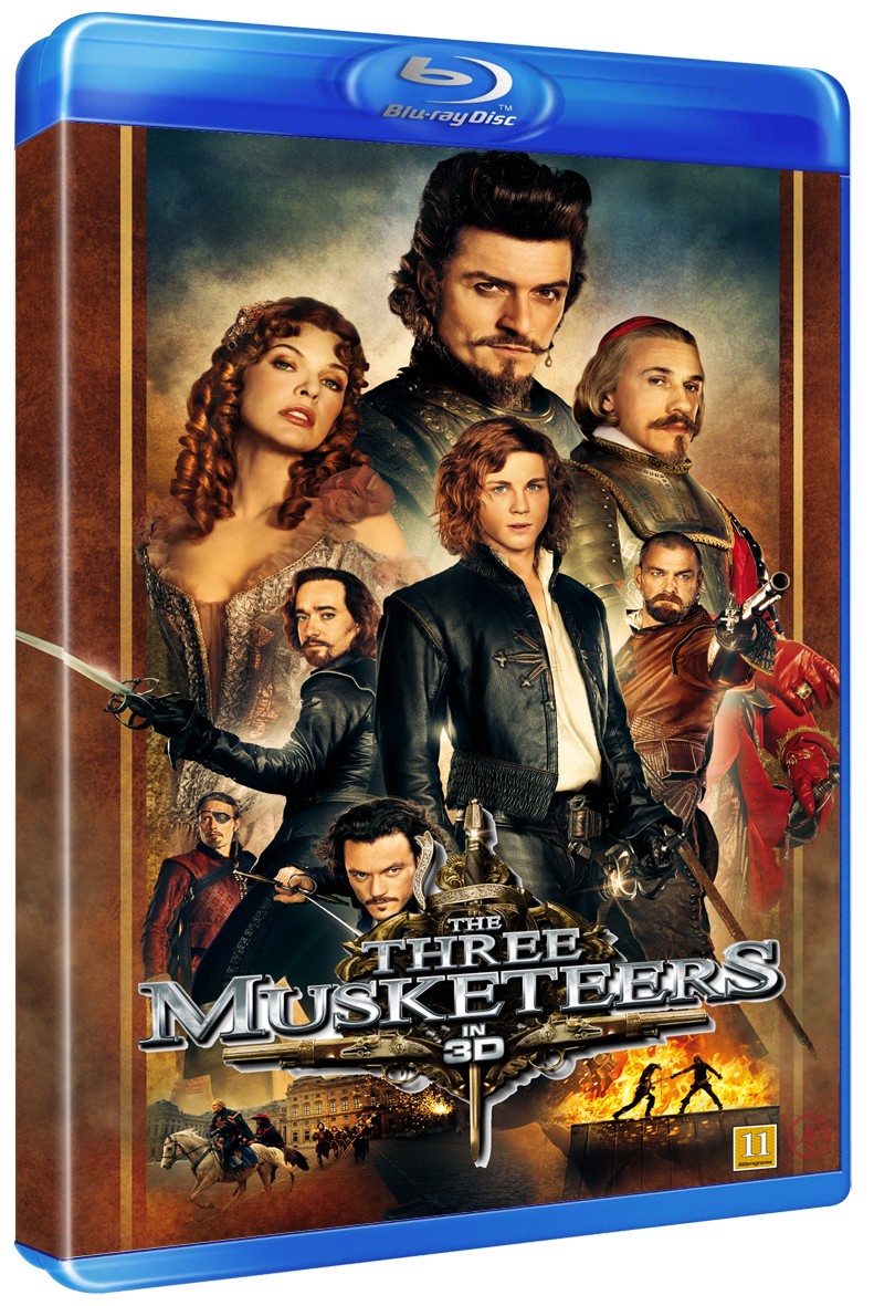 De Tre Musketerer (3D Blu-ray)