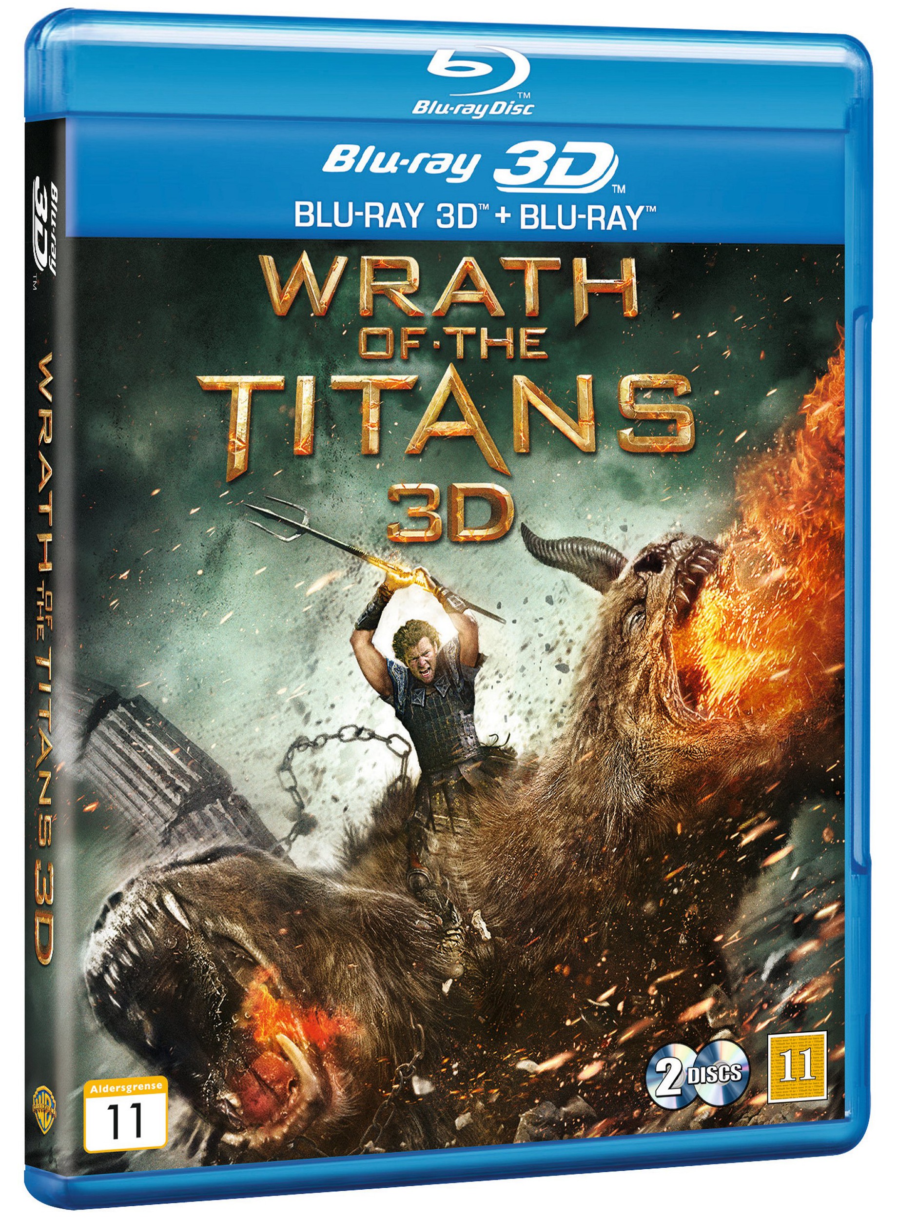 Wrath of the Titans (3DBlu-ray + Blu-ray +Digital Copy)