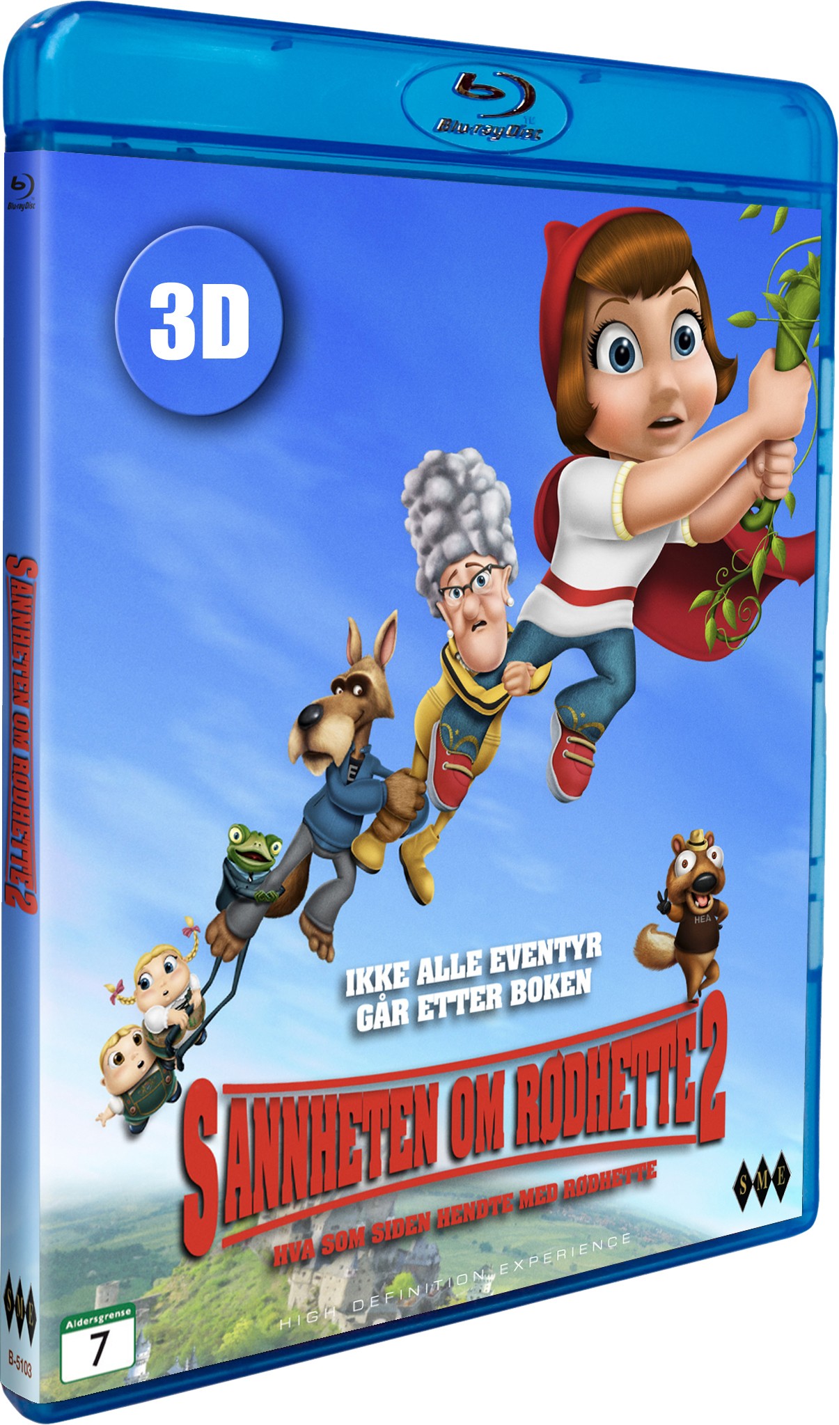 Sannheten om Rødhette 2 (3D Blu-ray)