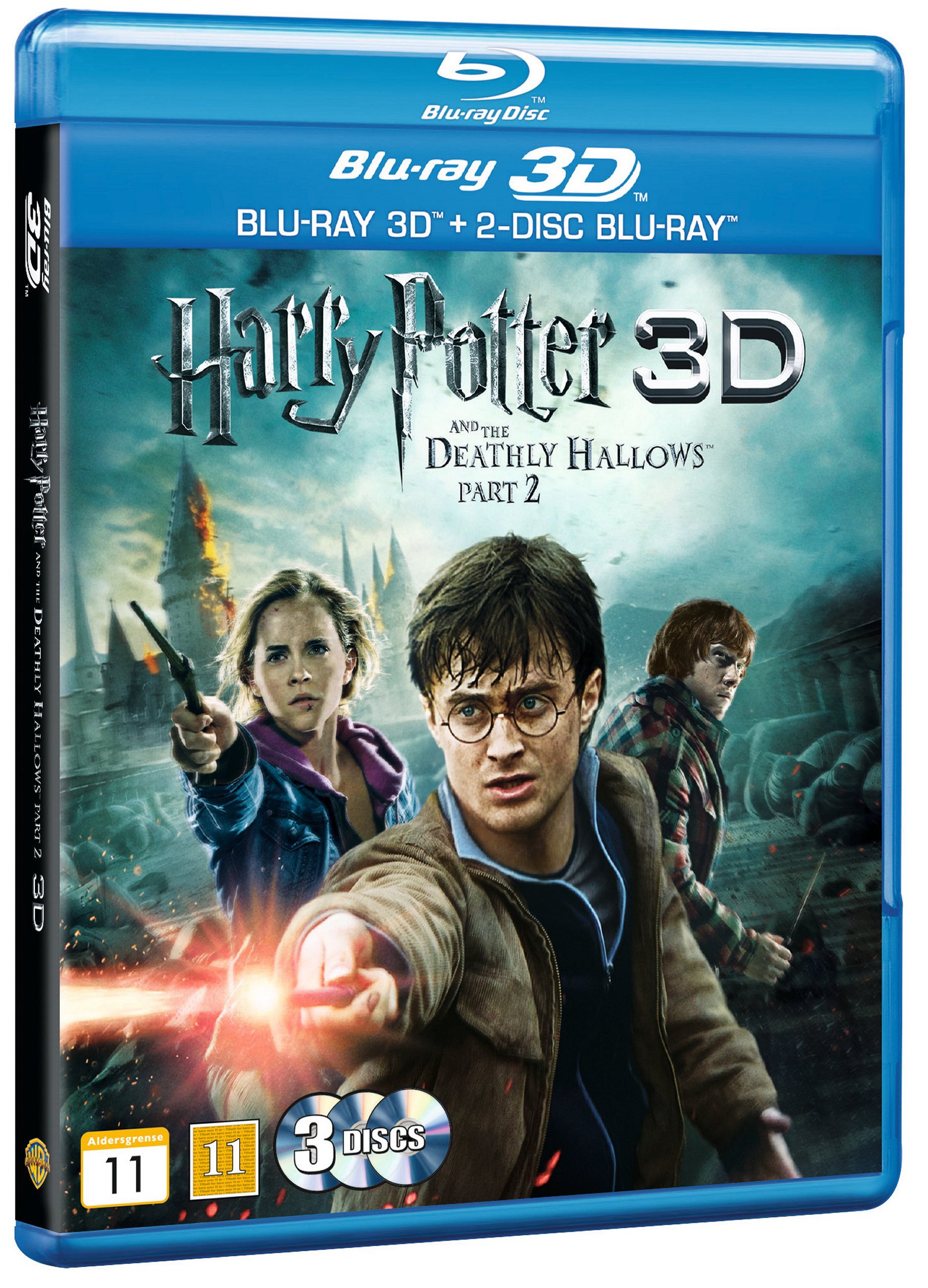 Harry Potter 7, del 2 (3D Blu-ray)