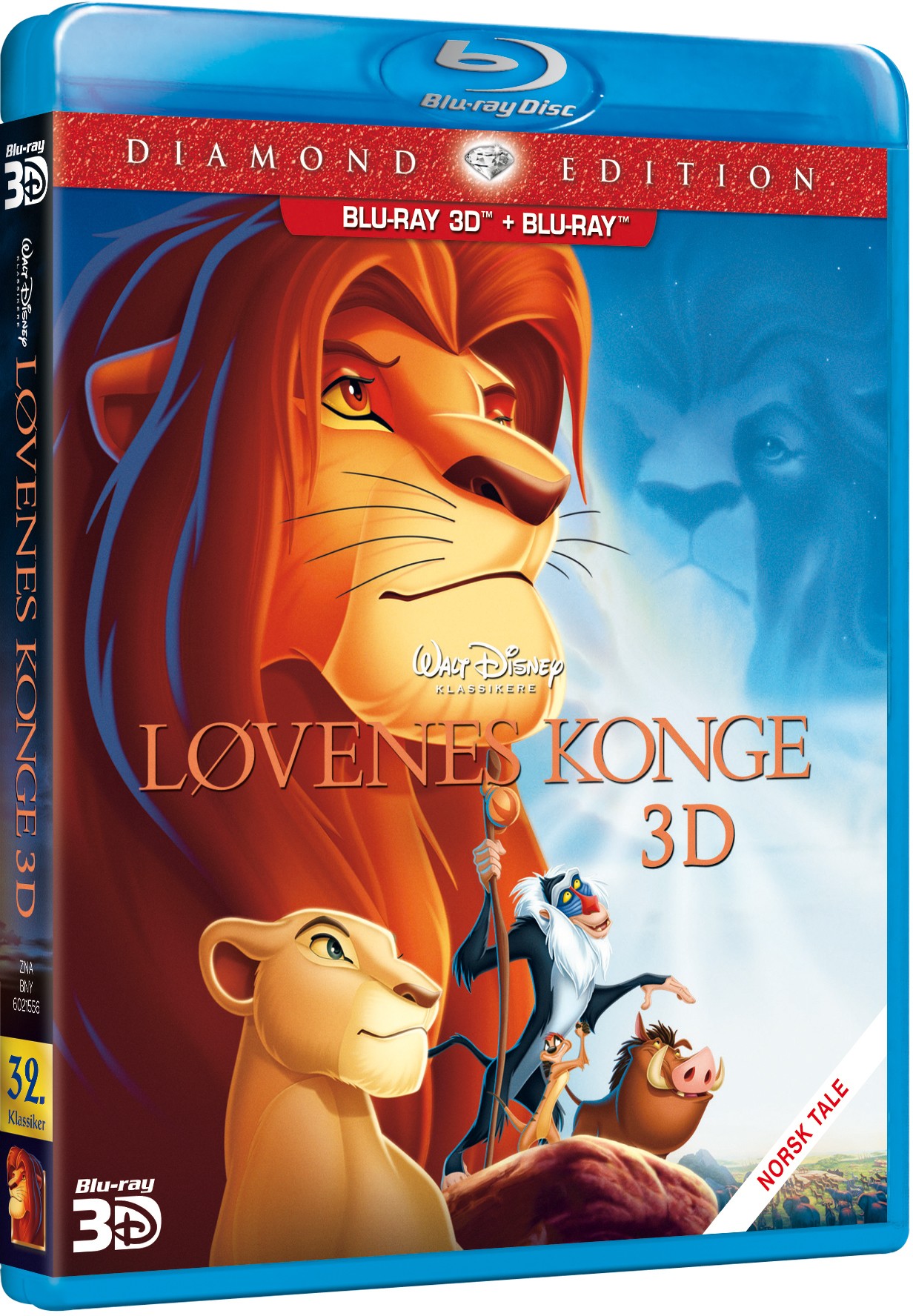 Løvenes Konge (3D Blu-ray)